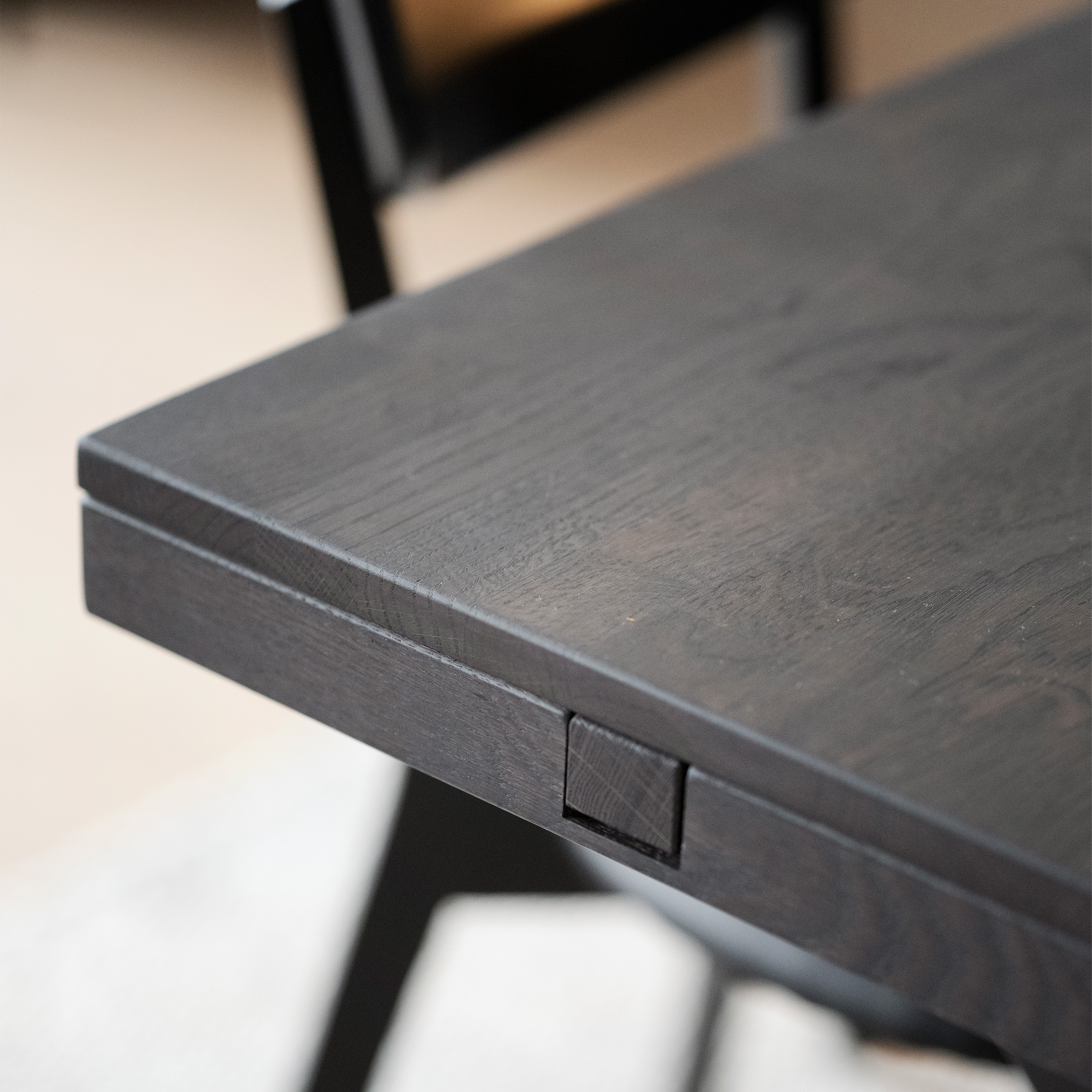 Rowico Home Brooklyn Matbord U-ben Mörkbrun Ek 170cm