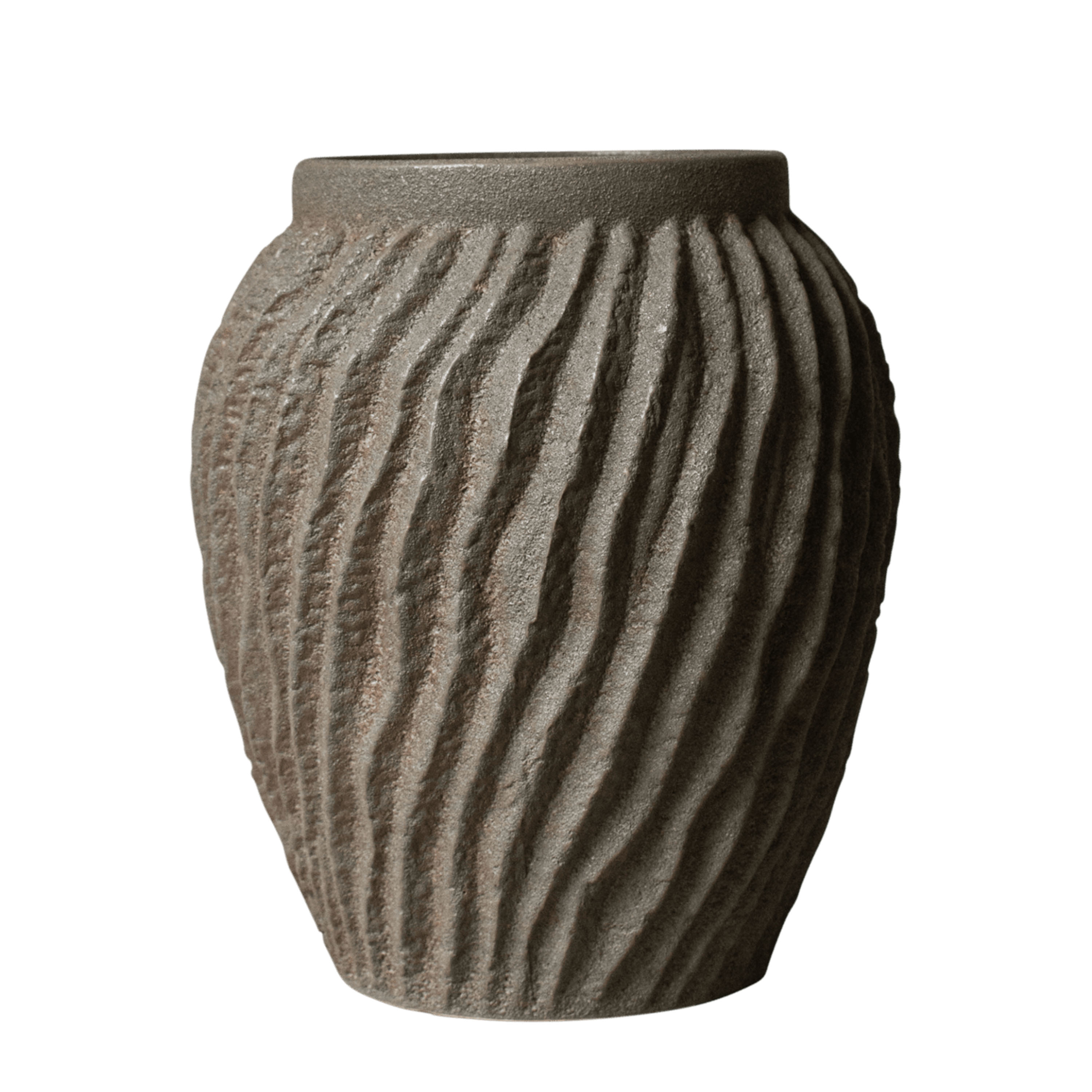 DBKD - Raw Blumentopf Sandy Dust Groß - Braun - Töpfe