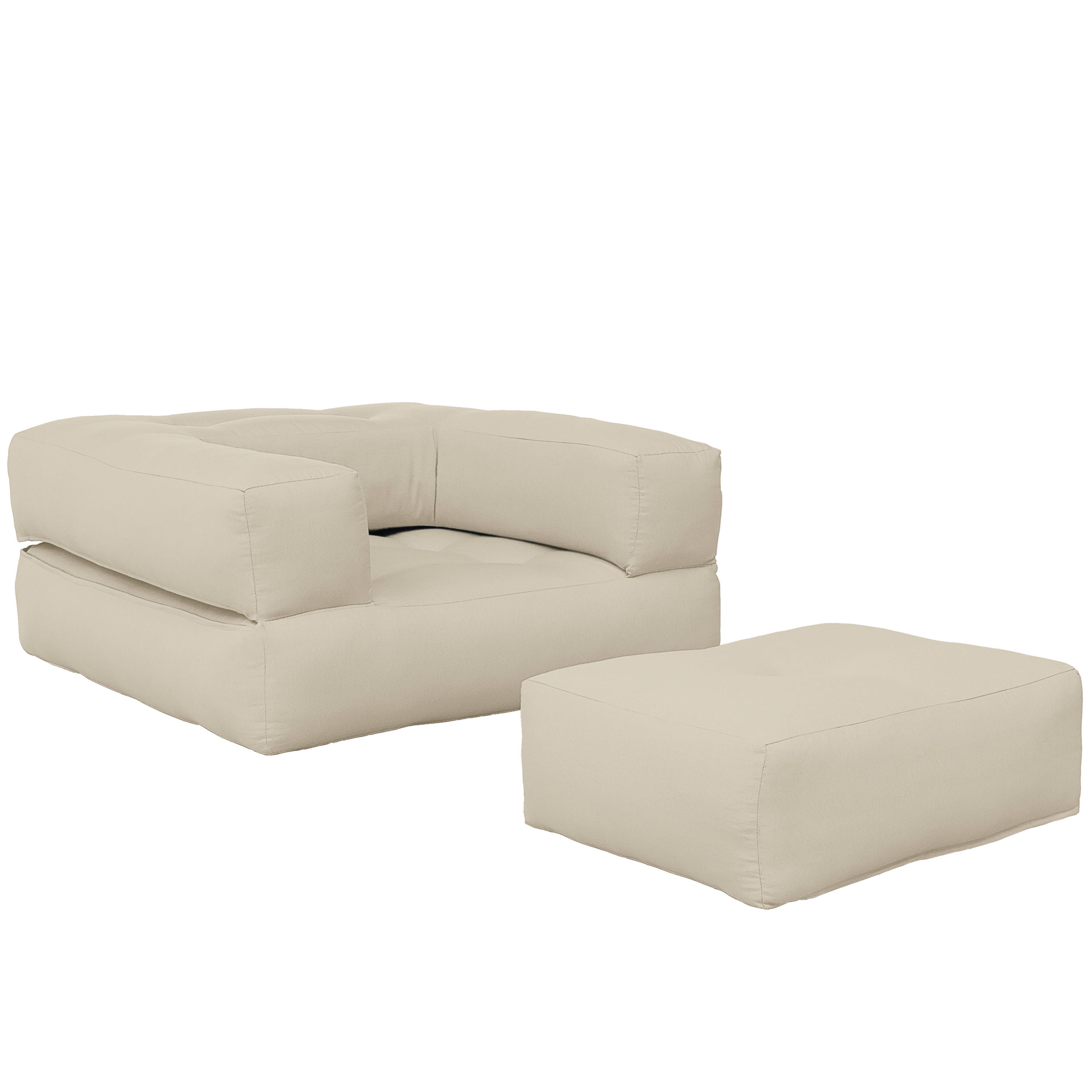 Cube Fåtölj Beige