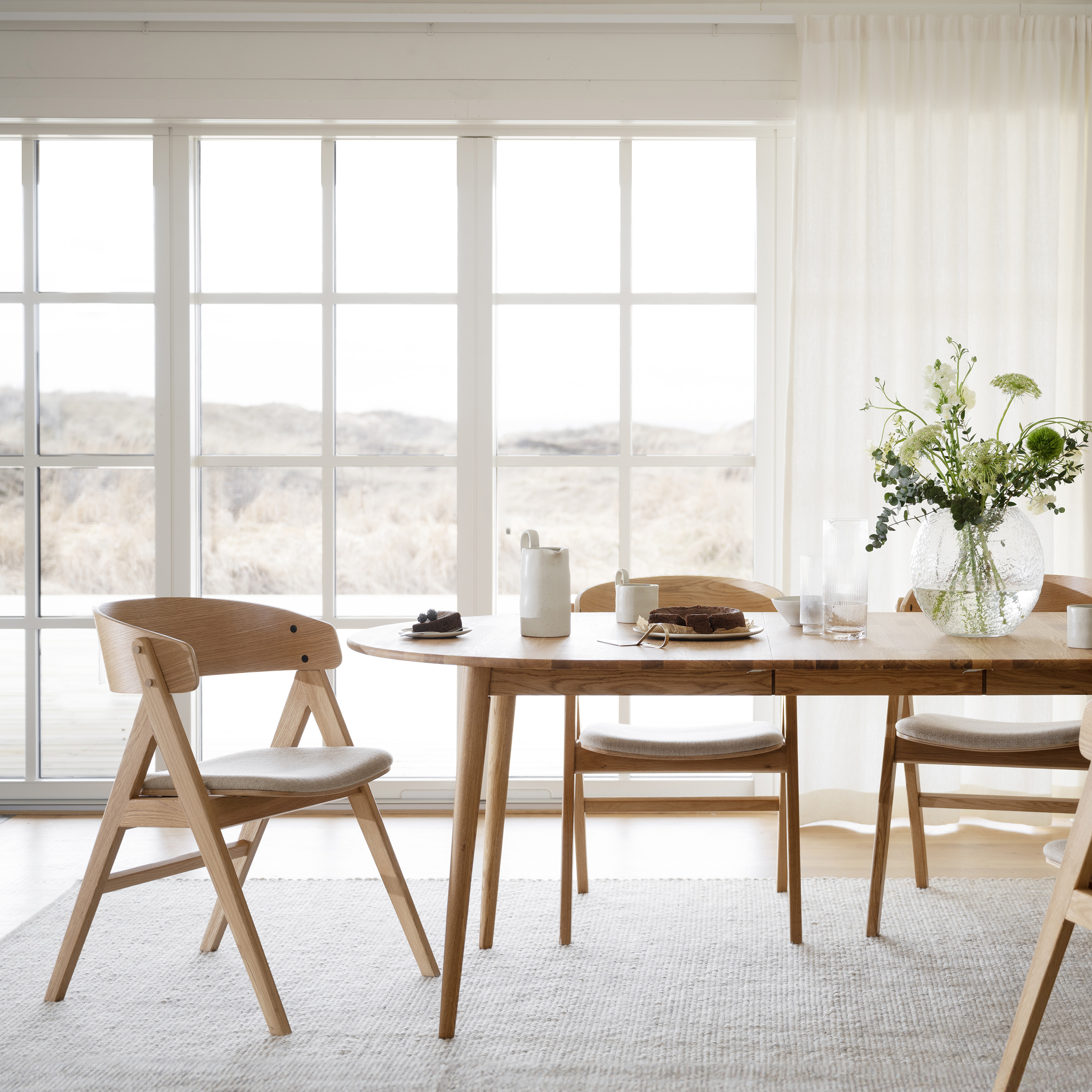 Rowico Home Tyler Esstisch Oval Eiche 170/210cm