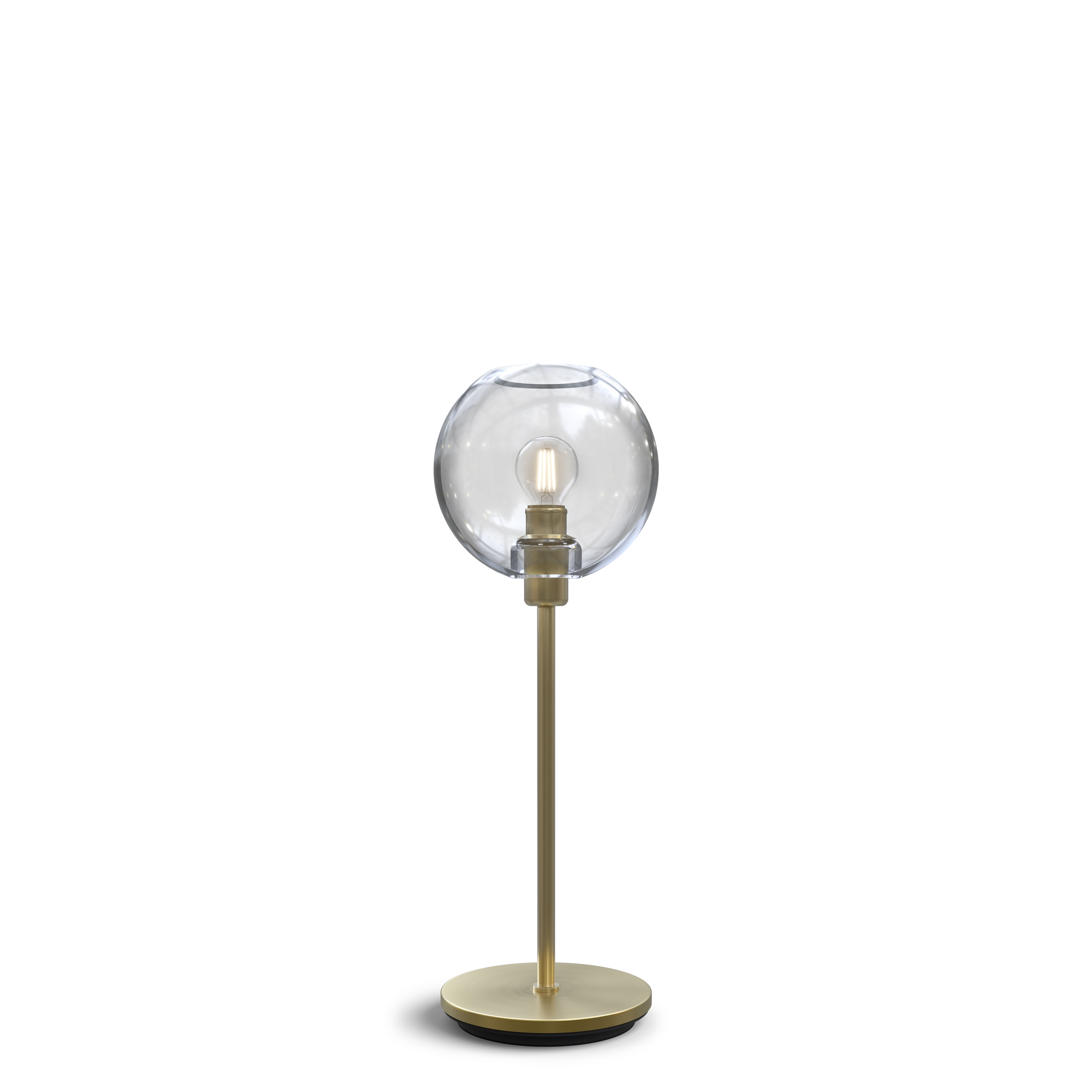 Belid - Gloria Bordslampa Mässing/Klar - Guld