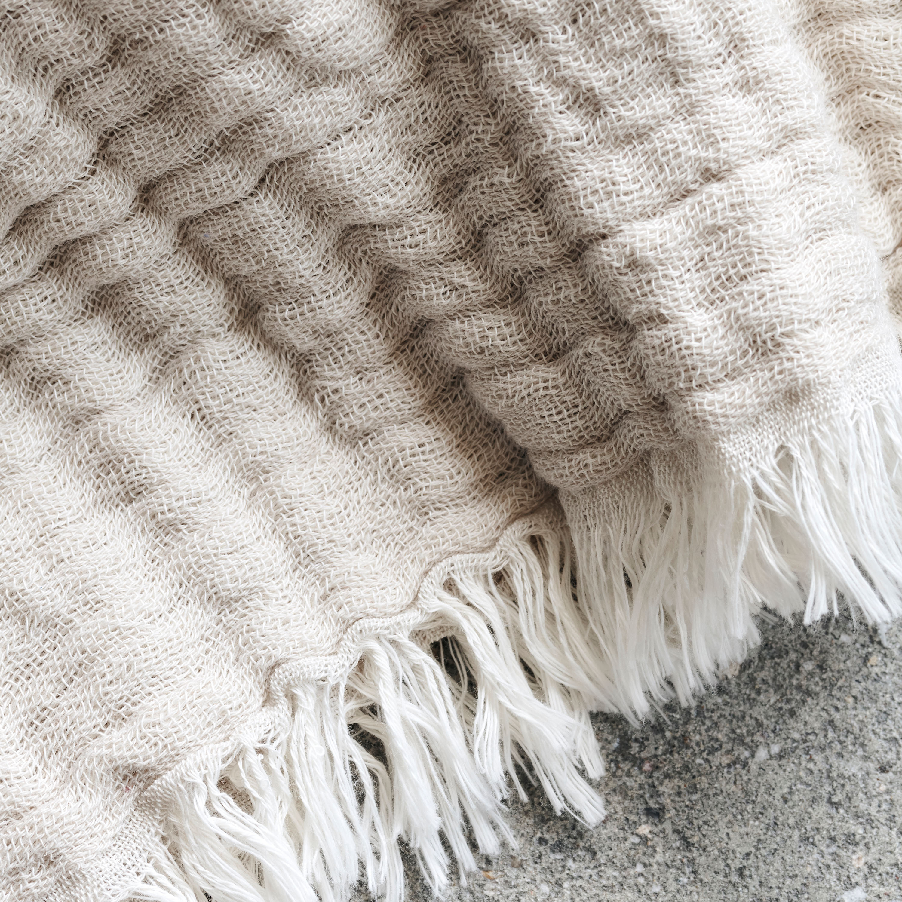 House Doctor Alice Tagesdecke Beige 200x140