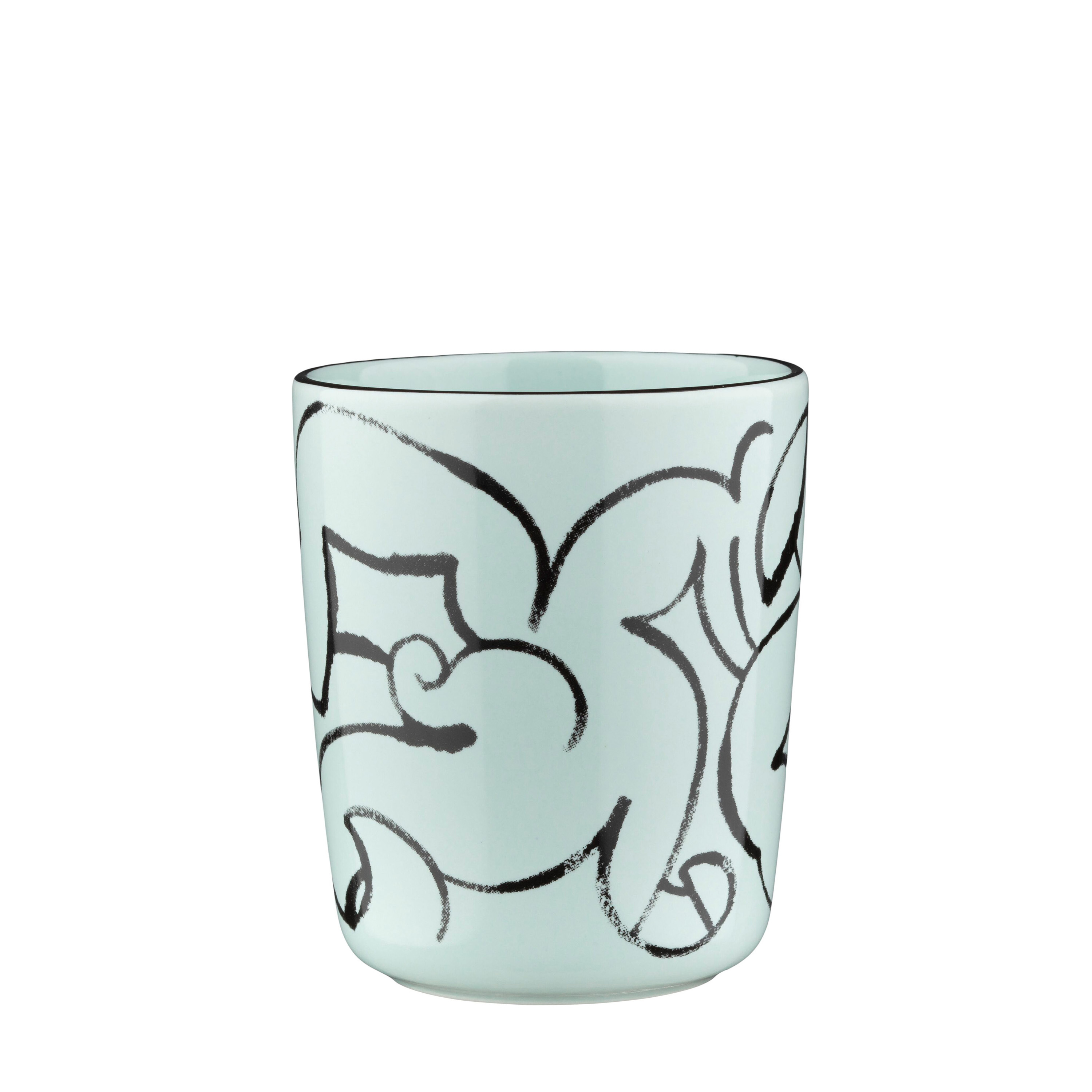 Oiva/Pistilla Mugg Mint/Black