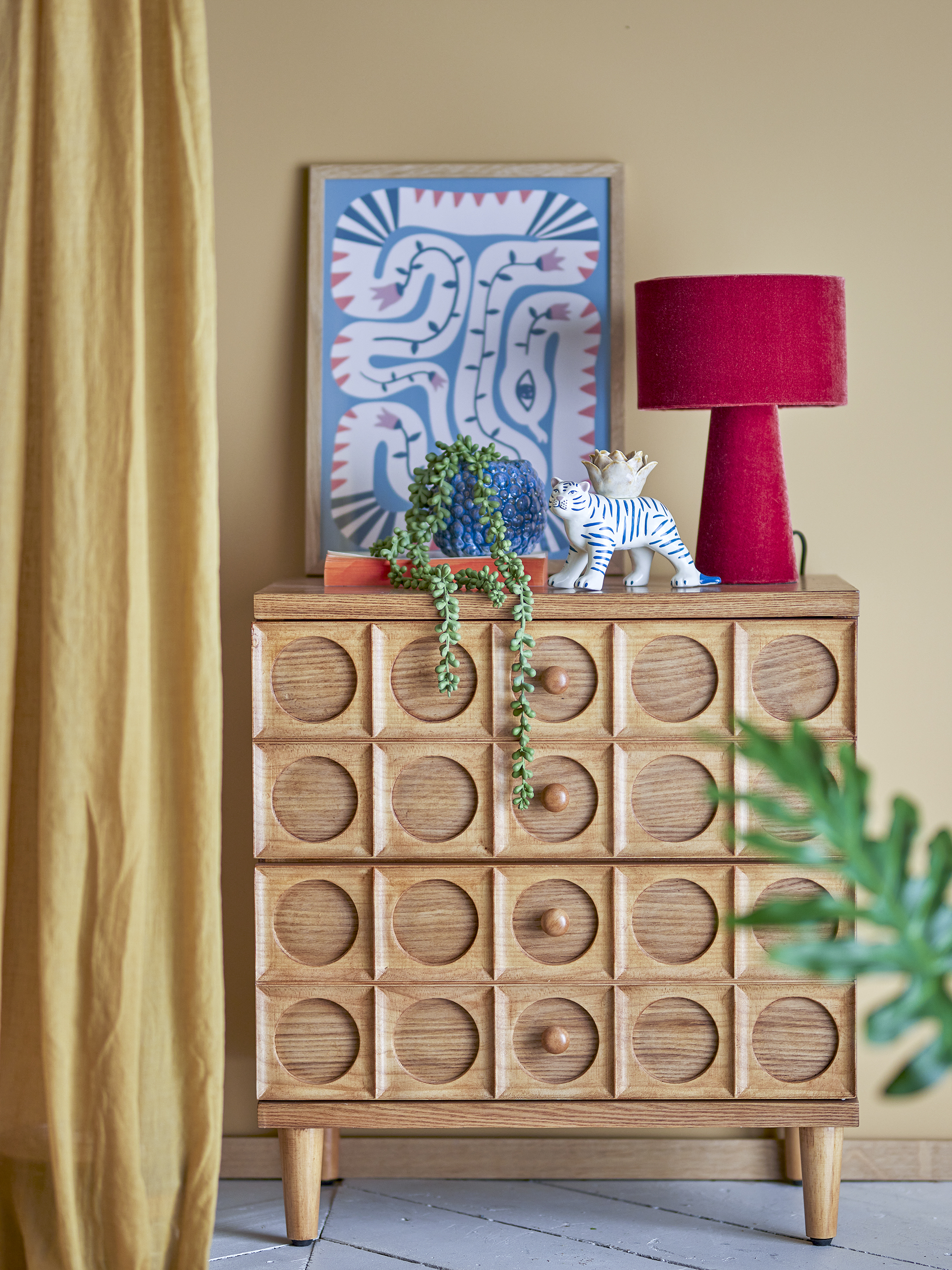 Bloomingville Vester Byrå Ruskea 56cm