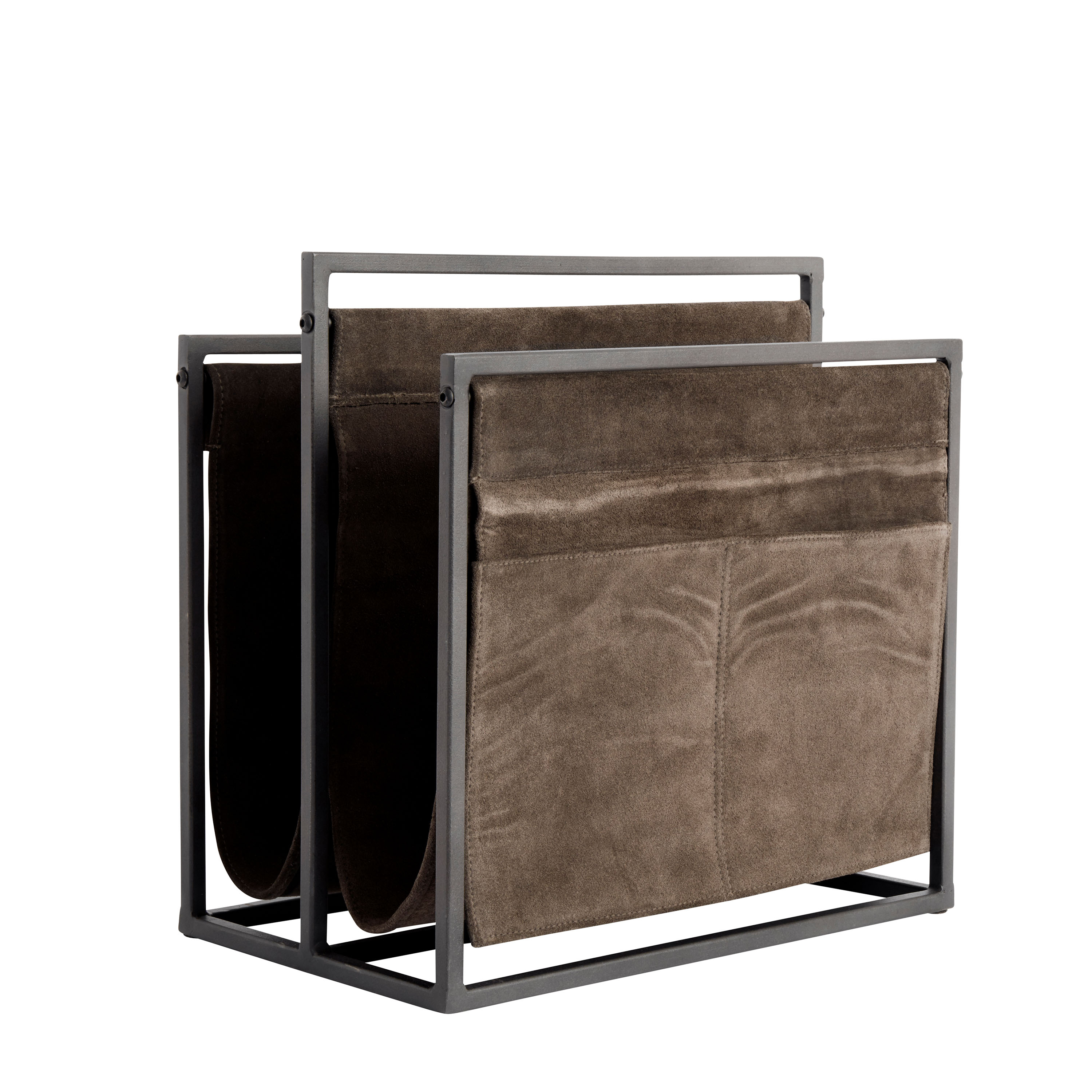 Bronx Tidningställ Black Iron 40x40