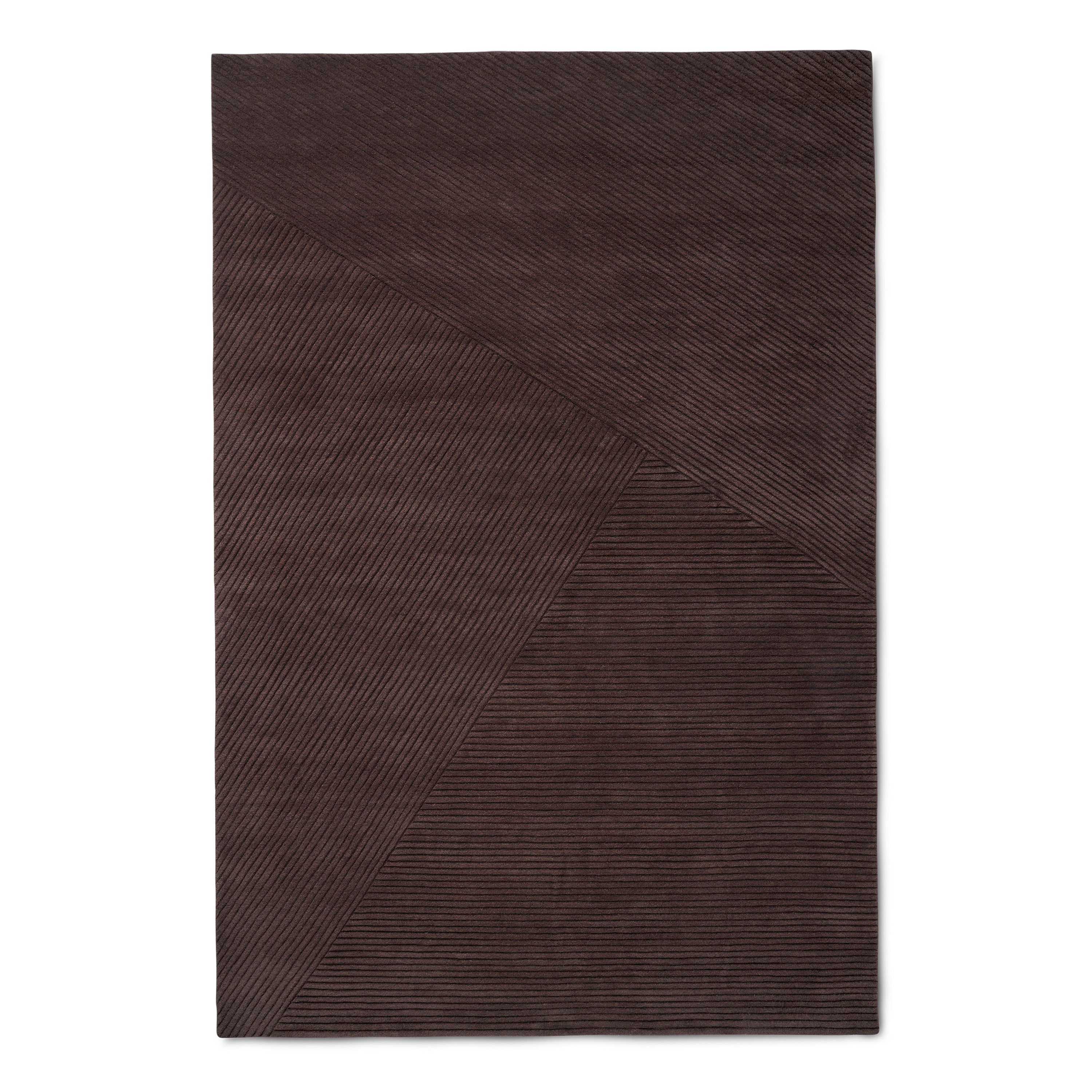 Northern - Row Ullmatta Dark Brown 200x300 - Brun