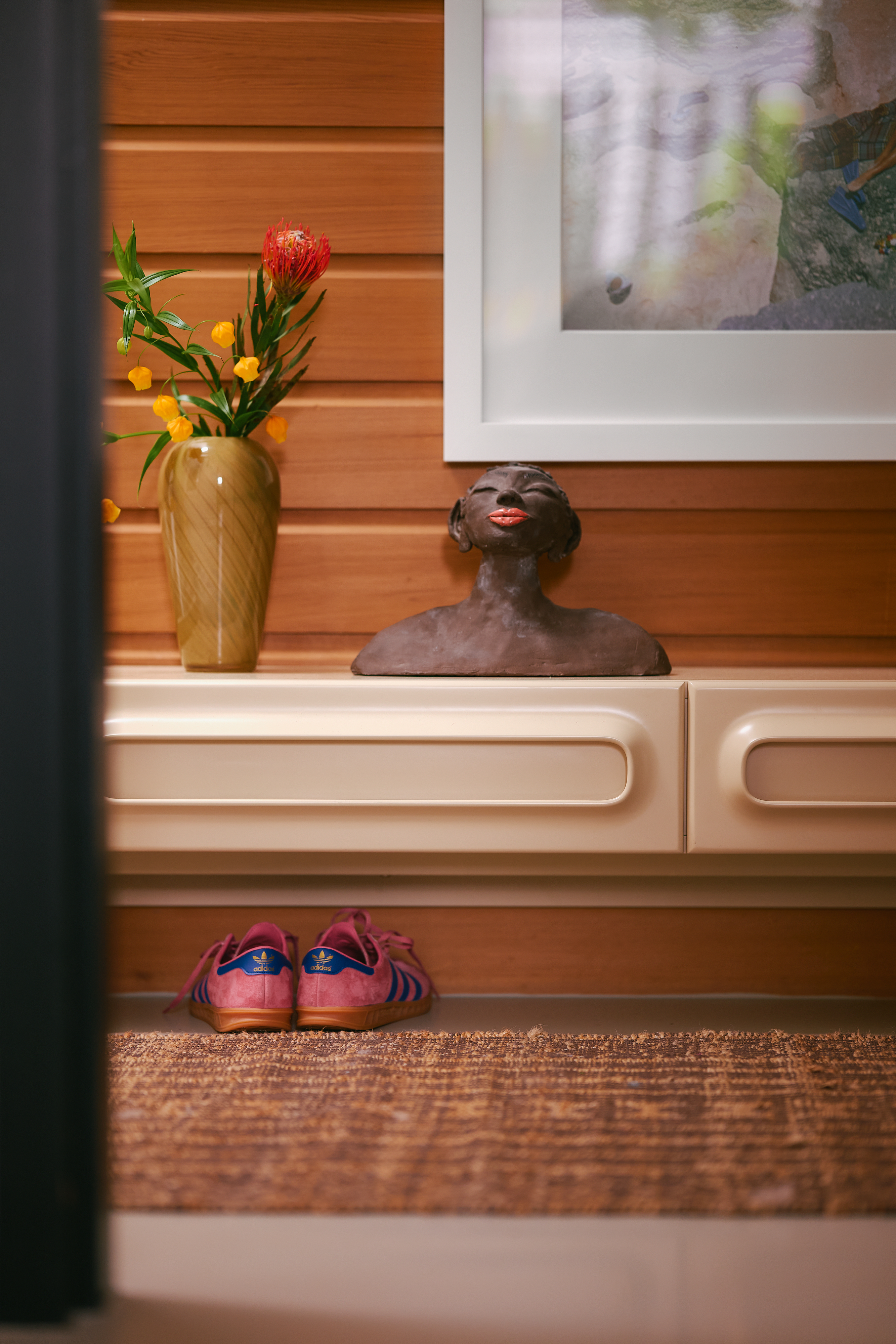 HKliving Glass Vase Mochi 25cm