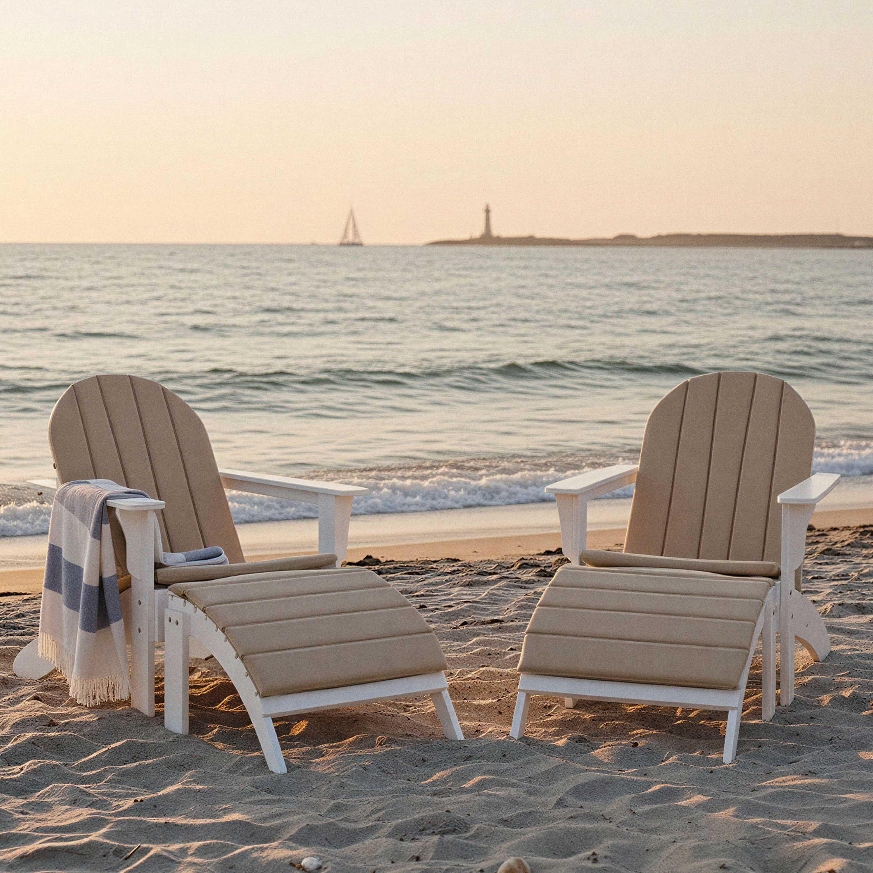 Cinas Adirondack Rahi Tyyny Sandy Grey 62x54