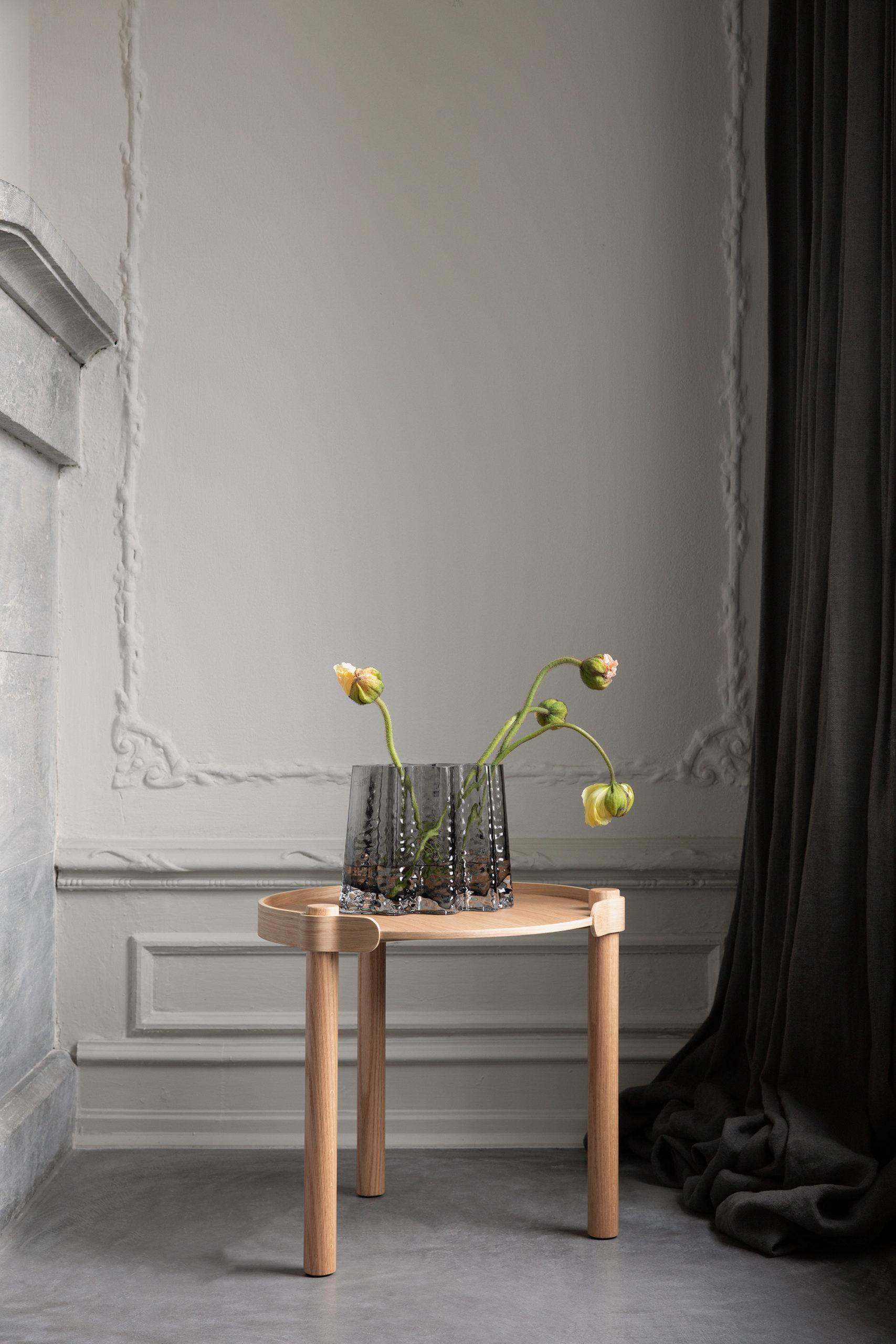 Cooee Design Gry Wide Maljakko Smoke 19cm