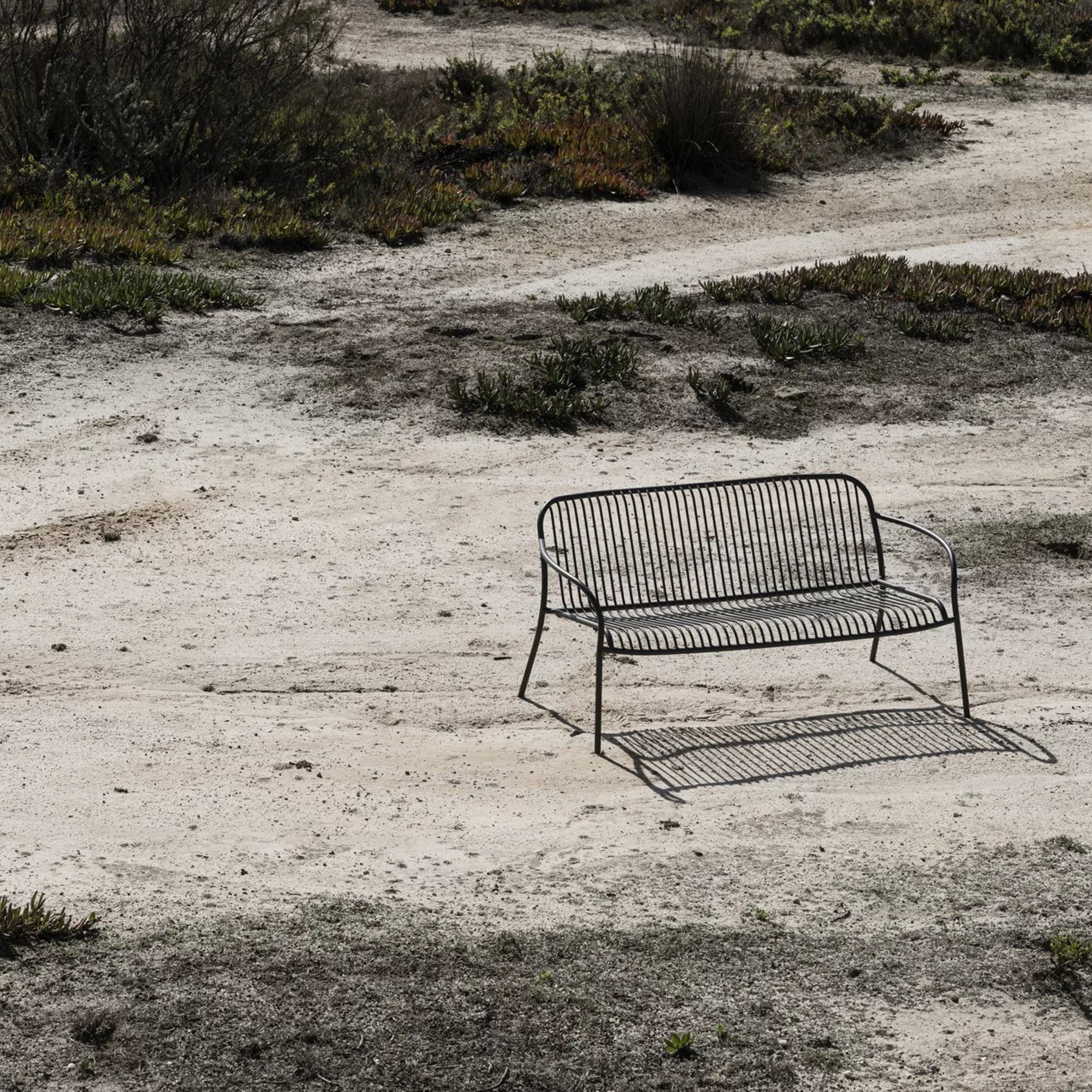 Blomus Yua Wire Utomhus Loungesoffa Granite Gray