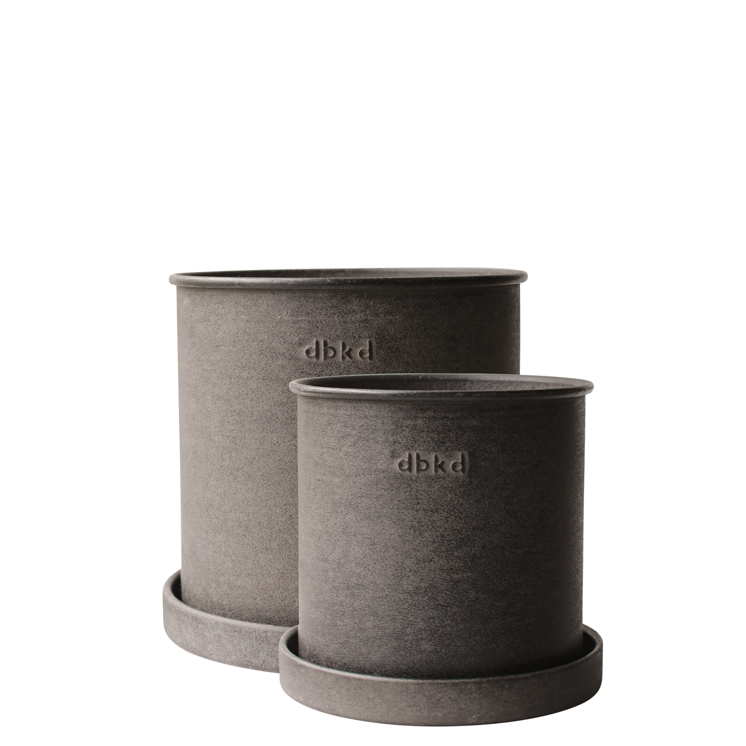 DBKD - Plant Topf Brown Small 2-pack - Braun - Blumentöpfe im Freien