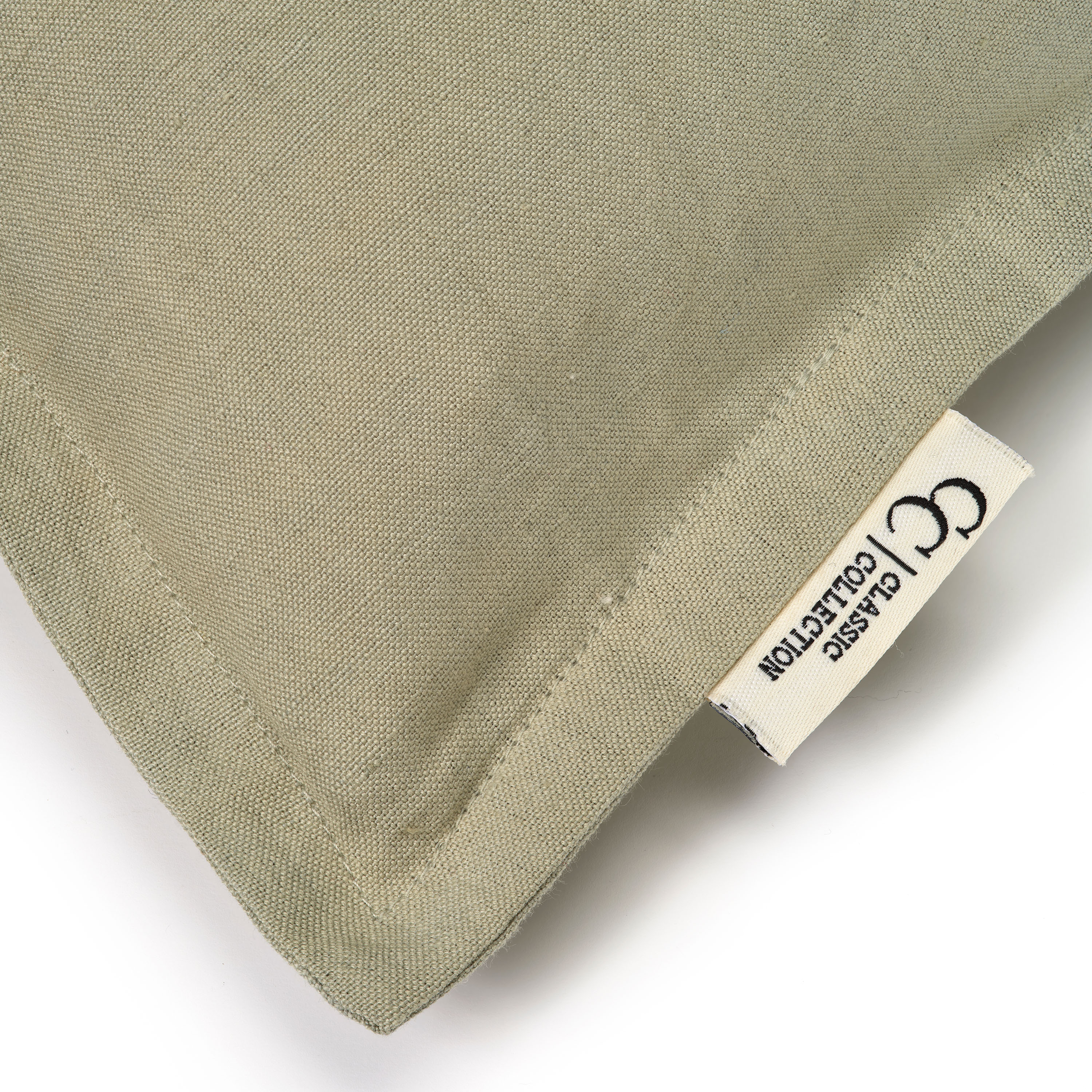 Classic Collection Classic Linen Kuddfodral Sage Green 50x50