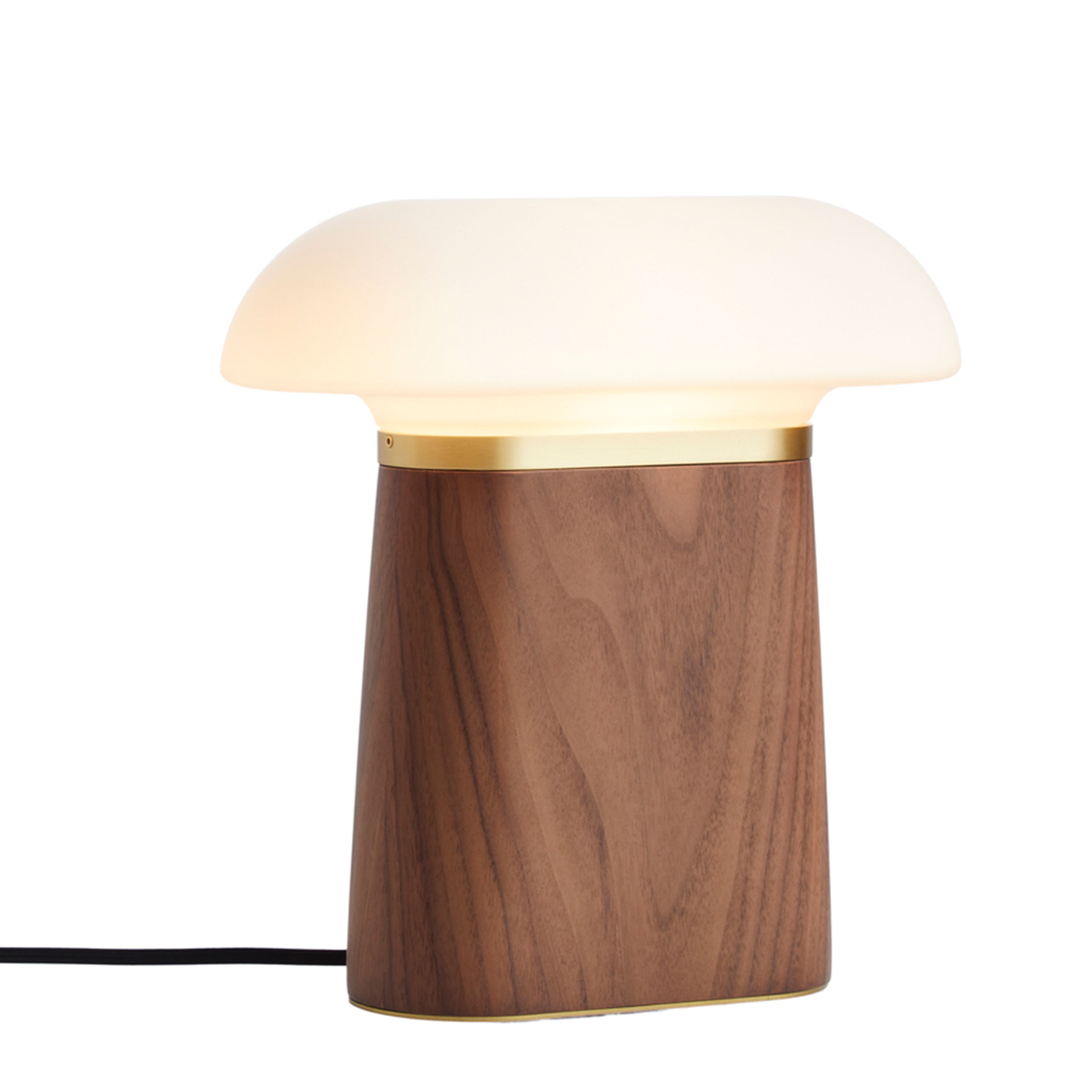 Woud Nova Bordlampe Valnøtt 27 cm