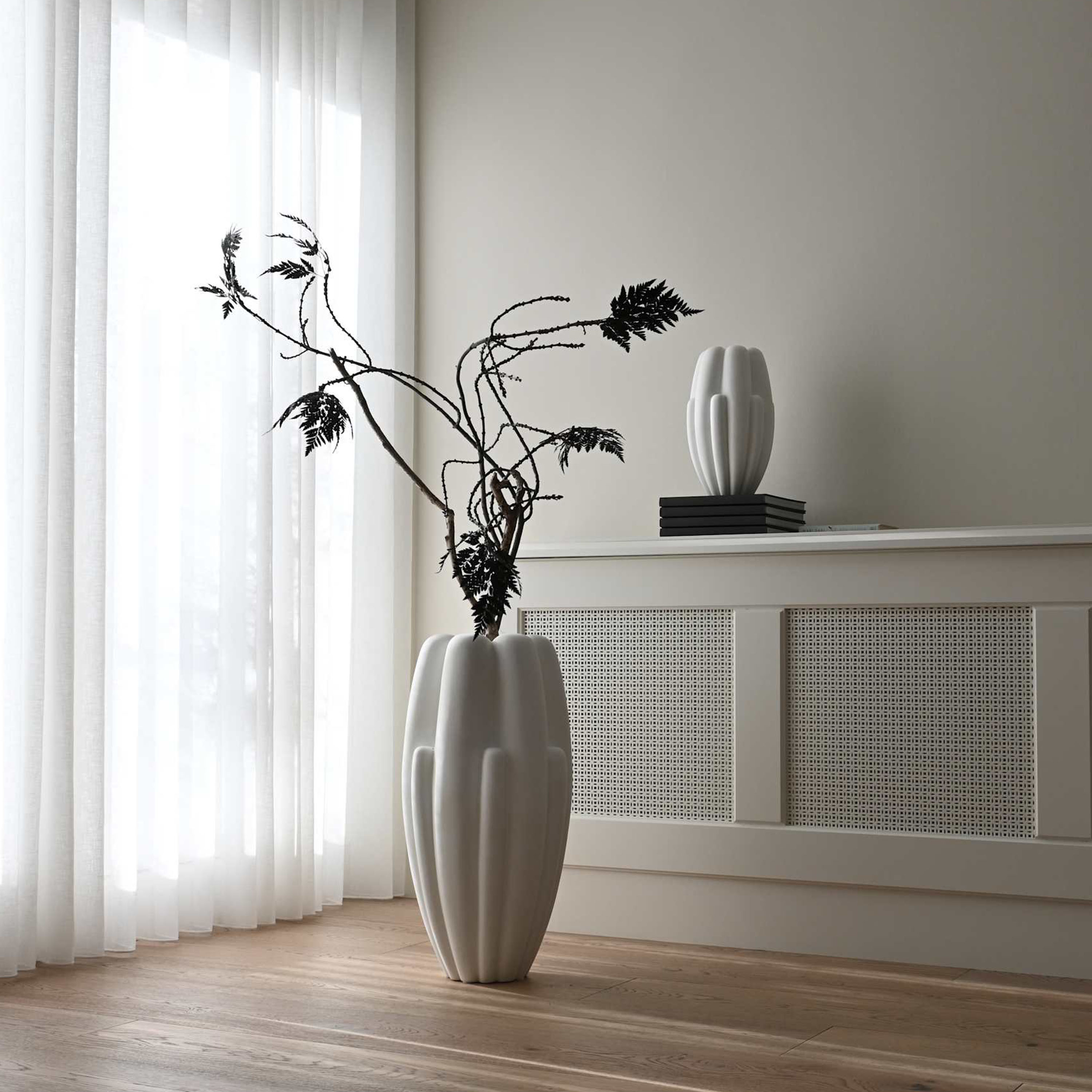 101 Copenhagen Bloom Vas Slim Luu Valkoinen Mini