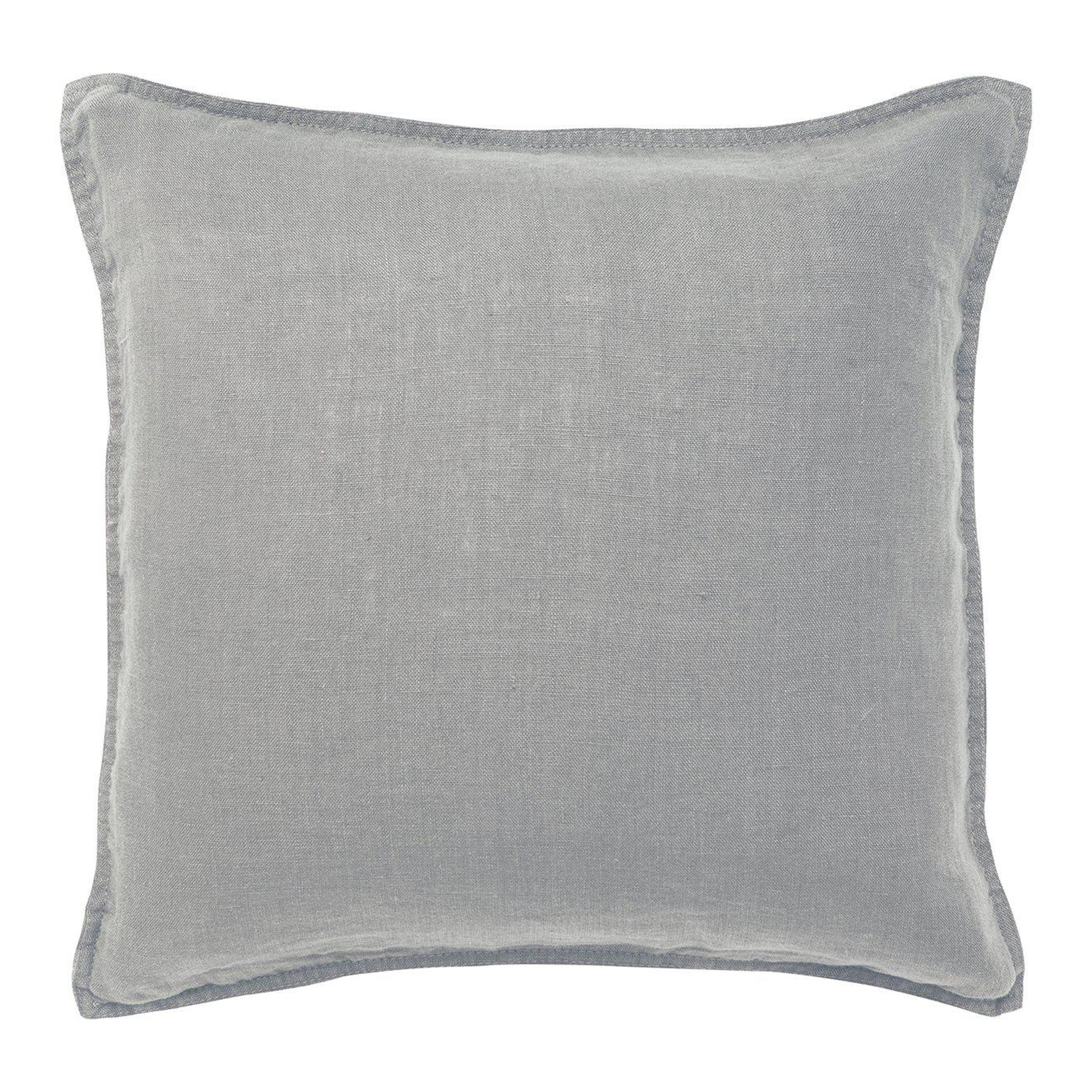 Julie Kuddfodral Linne Grå 45x45