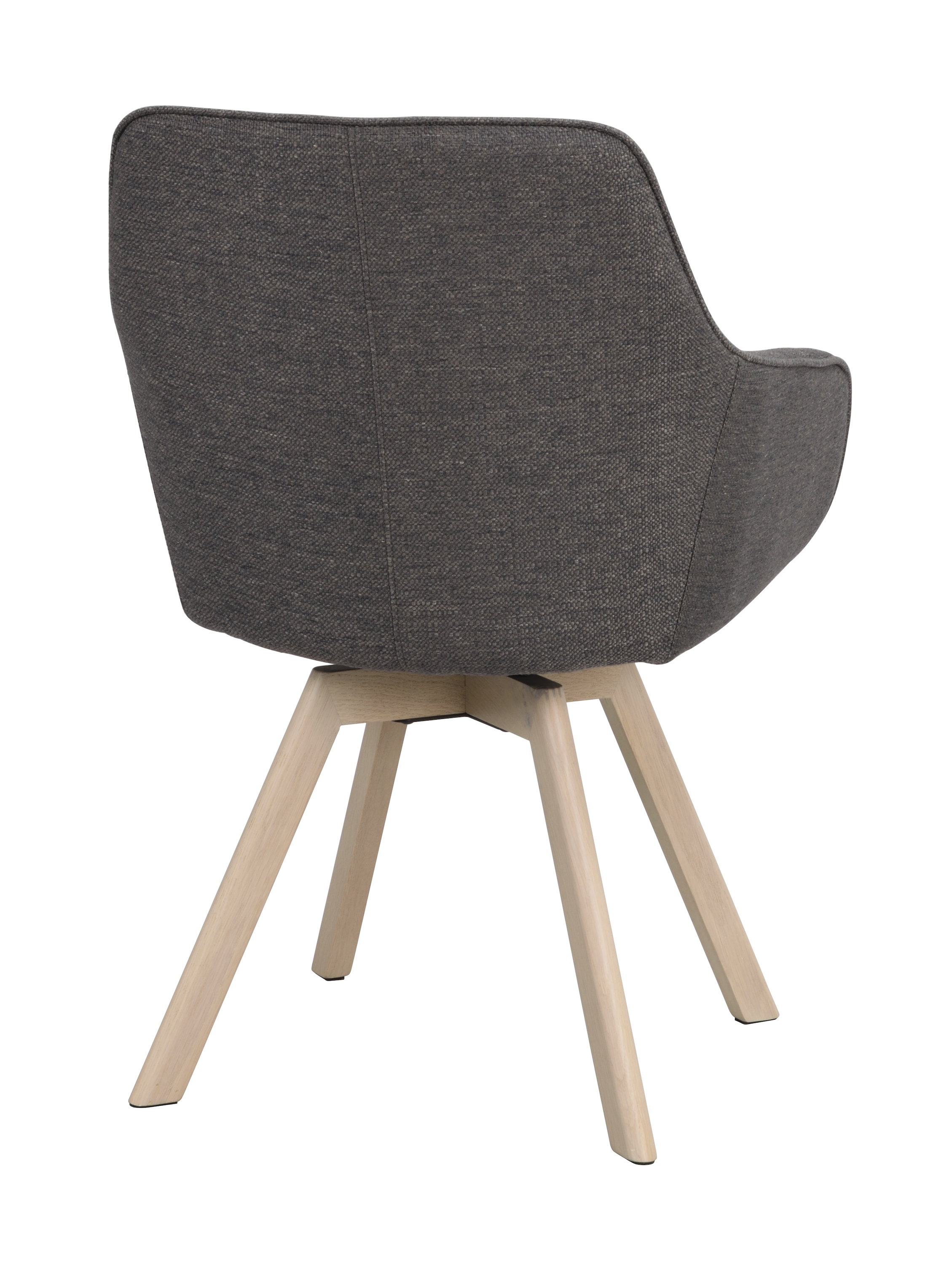 Rowico Home Alison Karmstol Grå/Vitpigmenterad