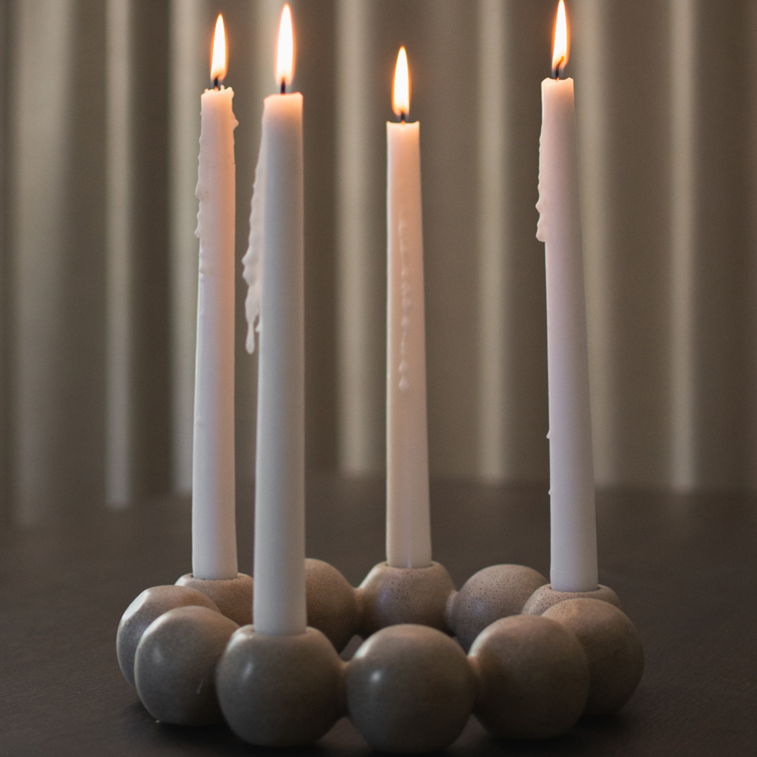 DBKD Bright Ljusstake Beige Ø27