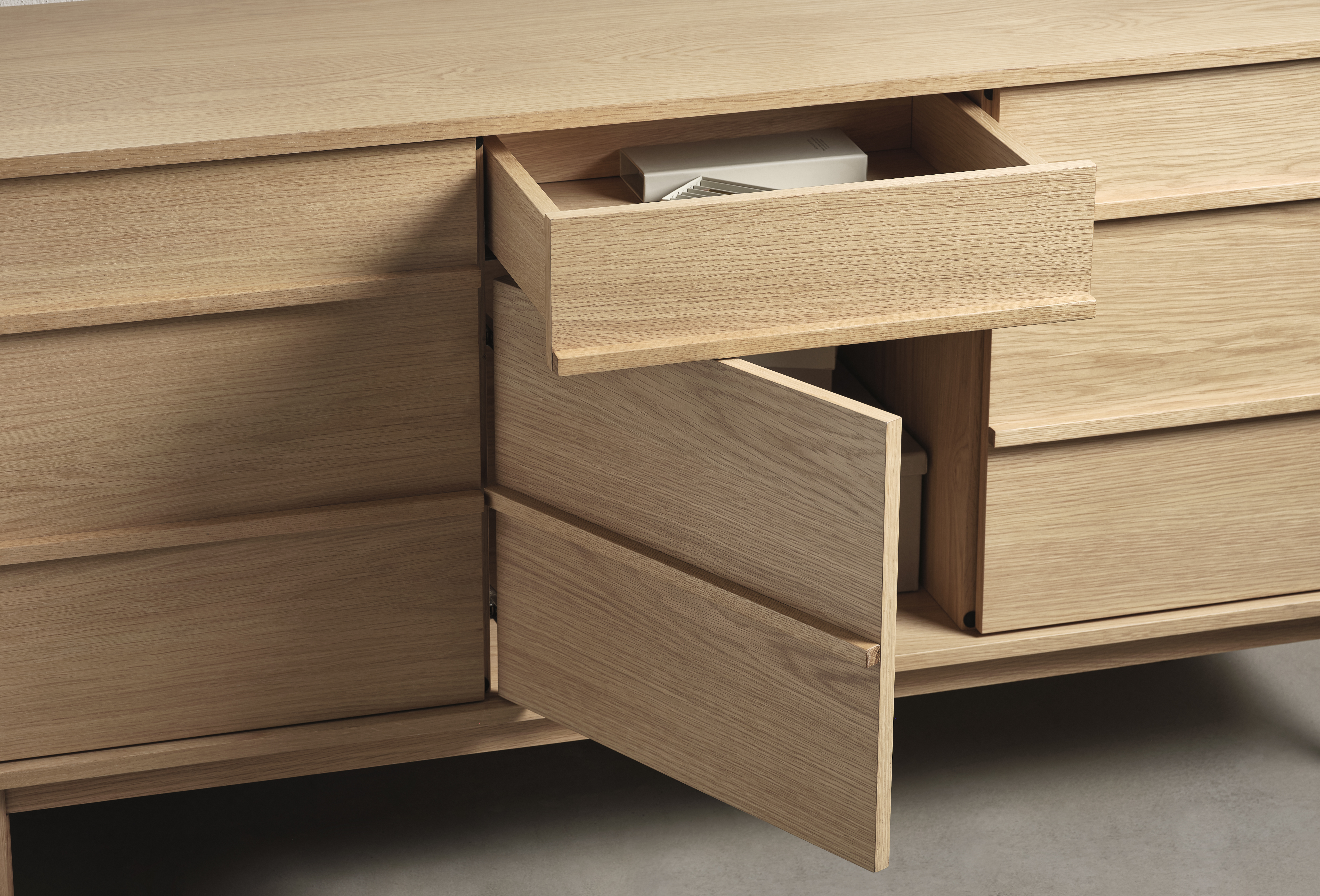 Nordic Home Andrea Sideboard Natural Oak 140cm