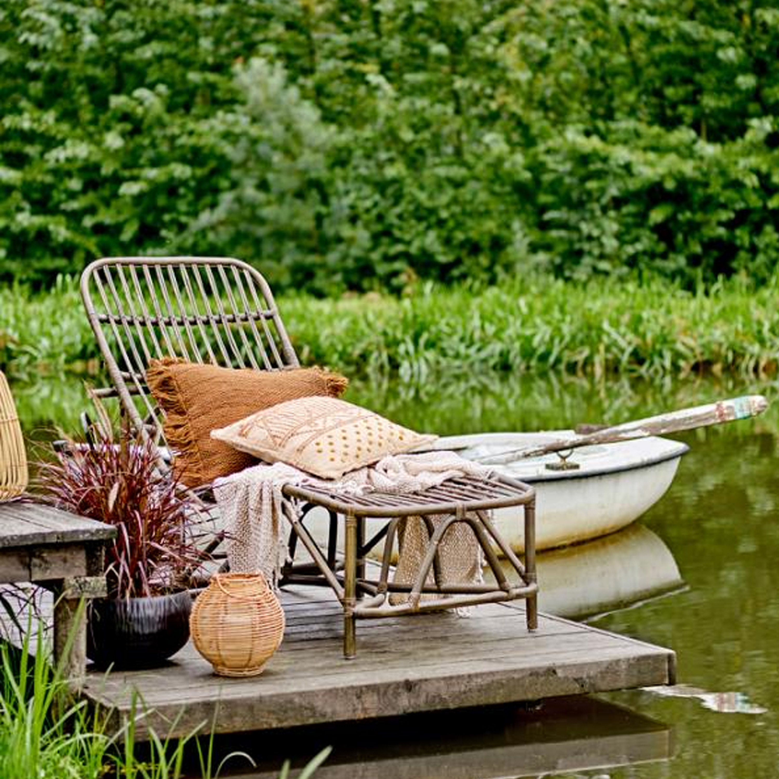 Bloomingville Dione Solstol Brown