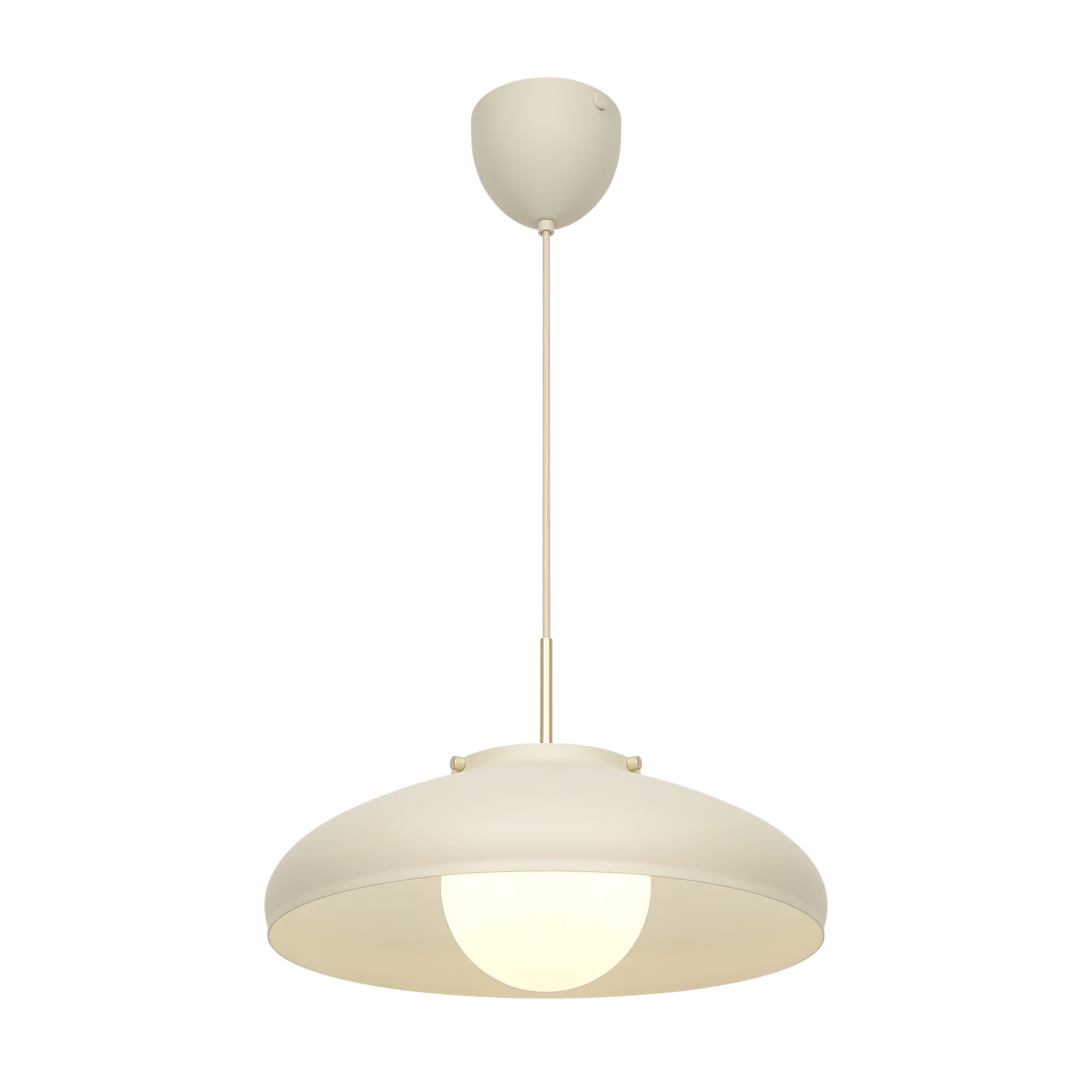 Design For The People Latif Pendelleuchte Beige Ø40