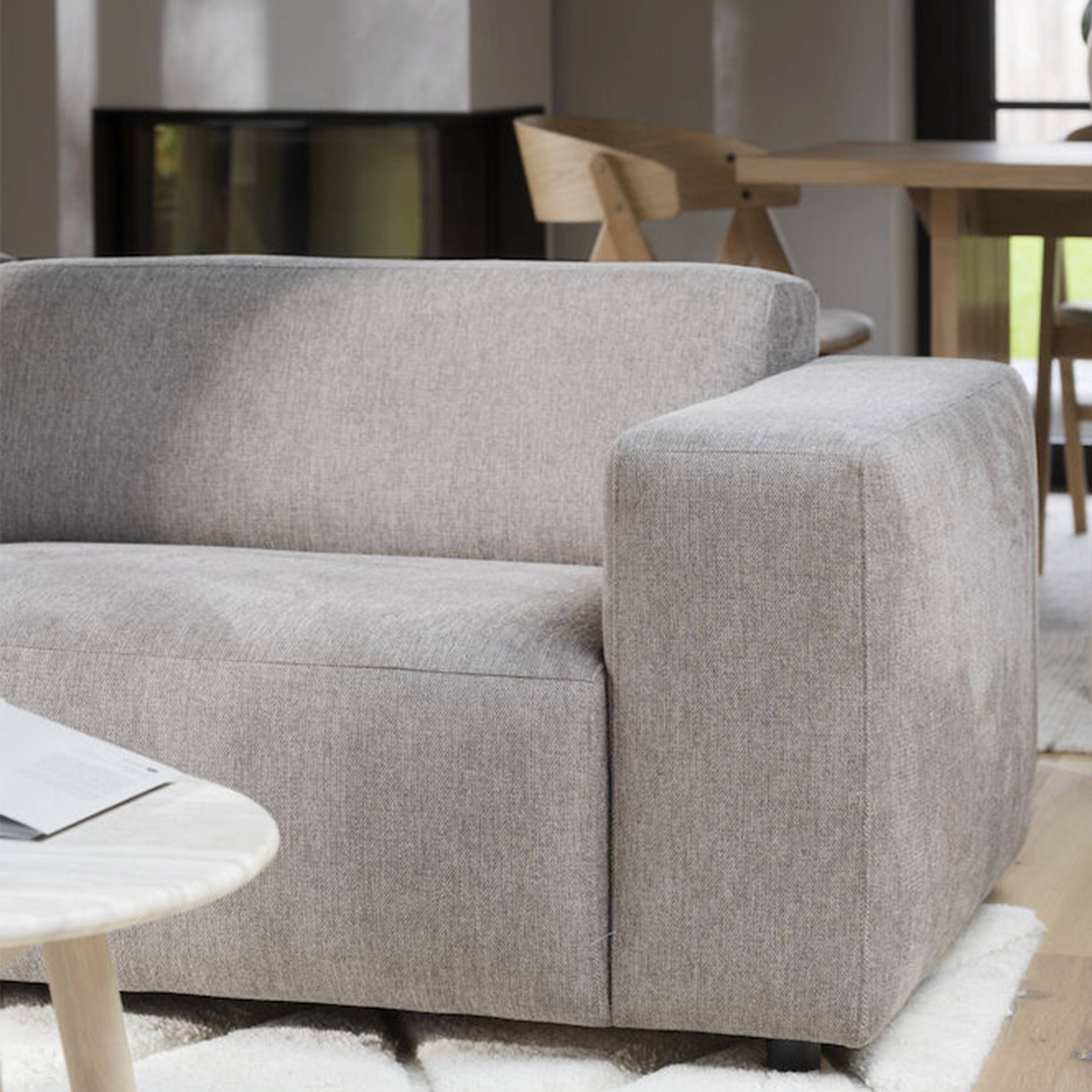 Rowico Home Willard 3-Sitzer Sofa Beige