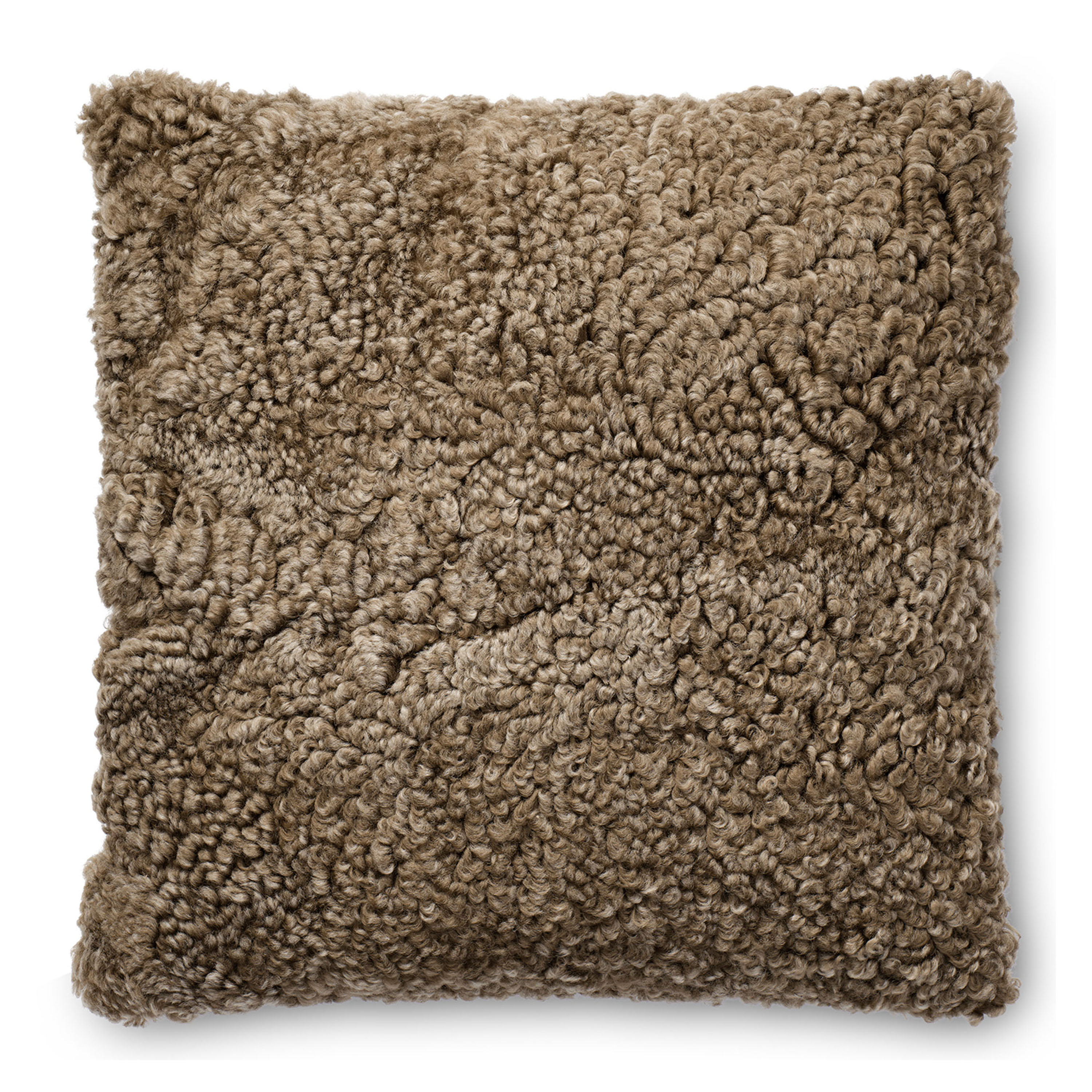 Alice Prydnadskudde Fårskinn Desert 50x50