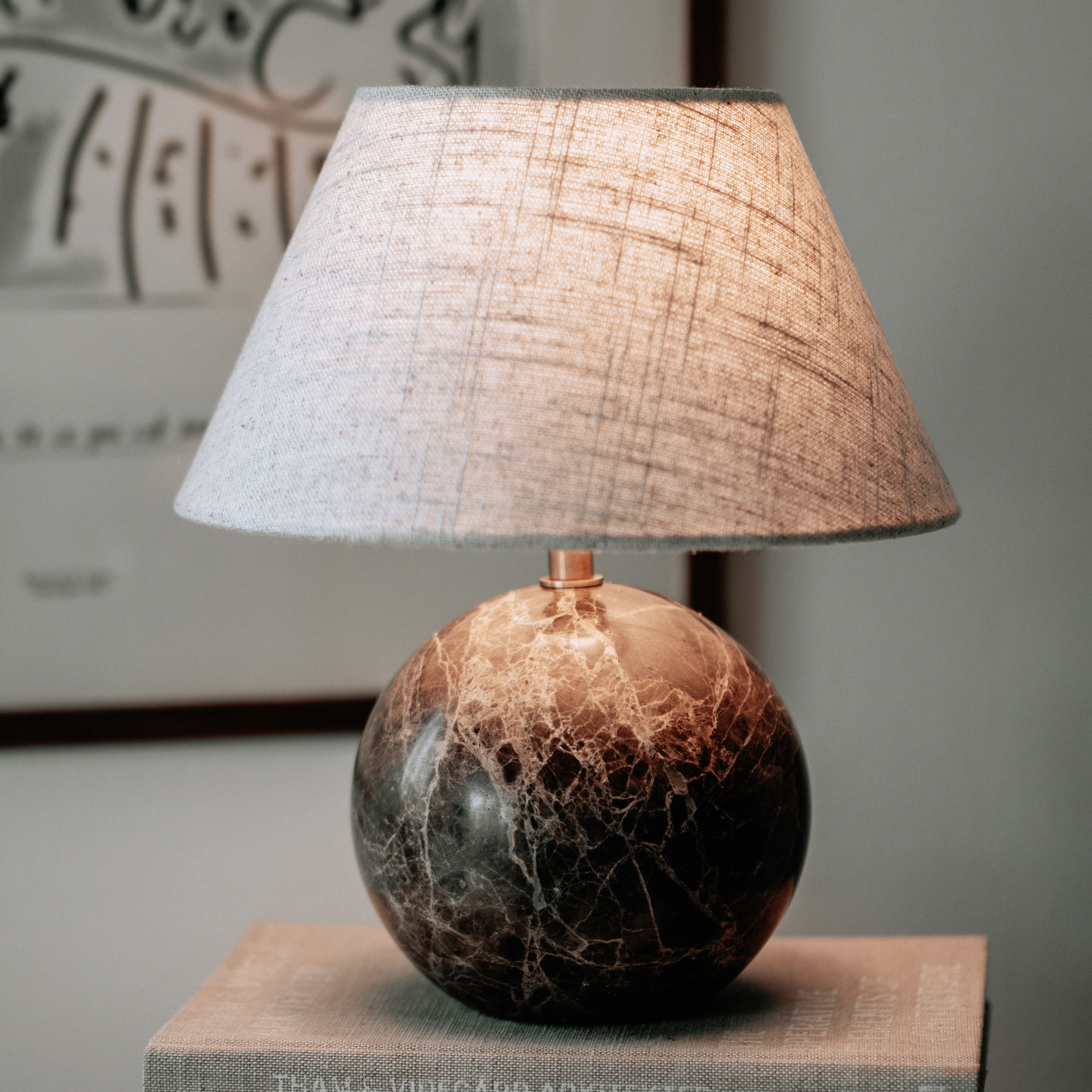 Globen Lighting Castello Pöytävalaisin Ruskea 24