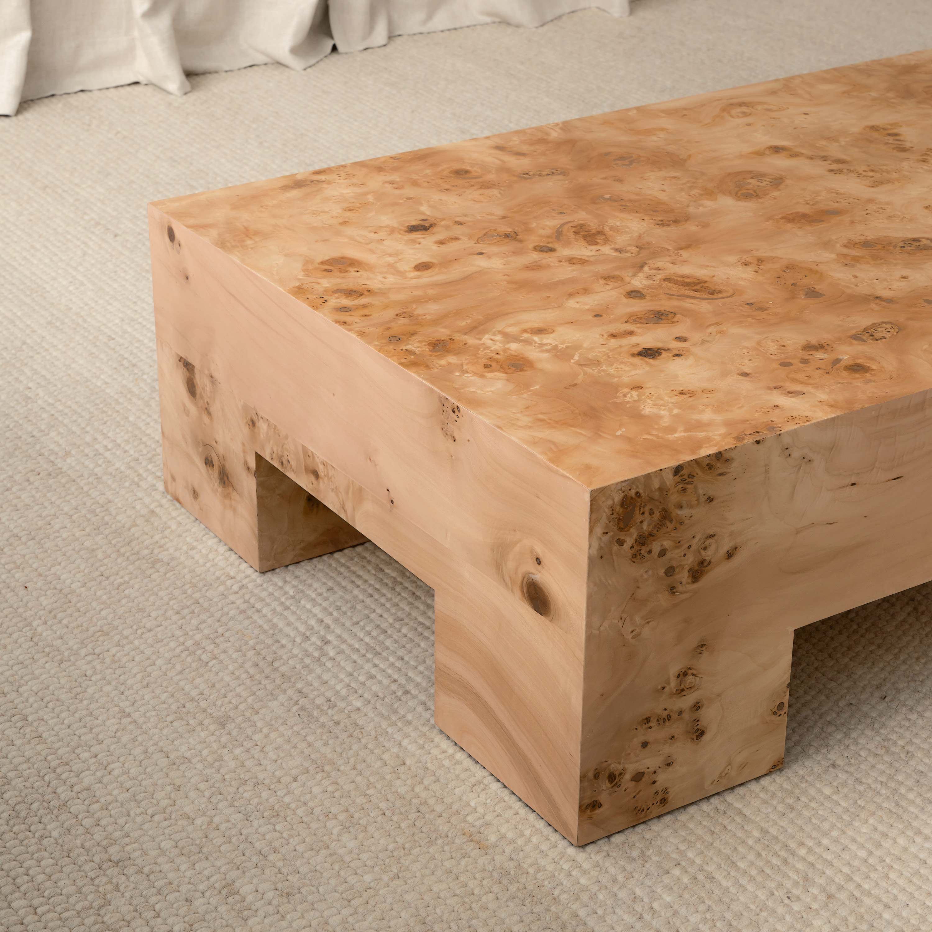 Sleepo Collection Chunky Soffbord Poppel 130x70