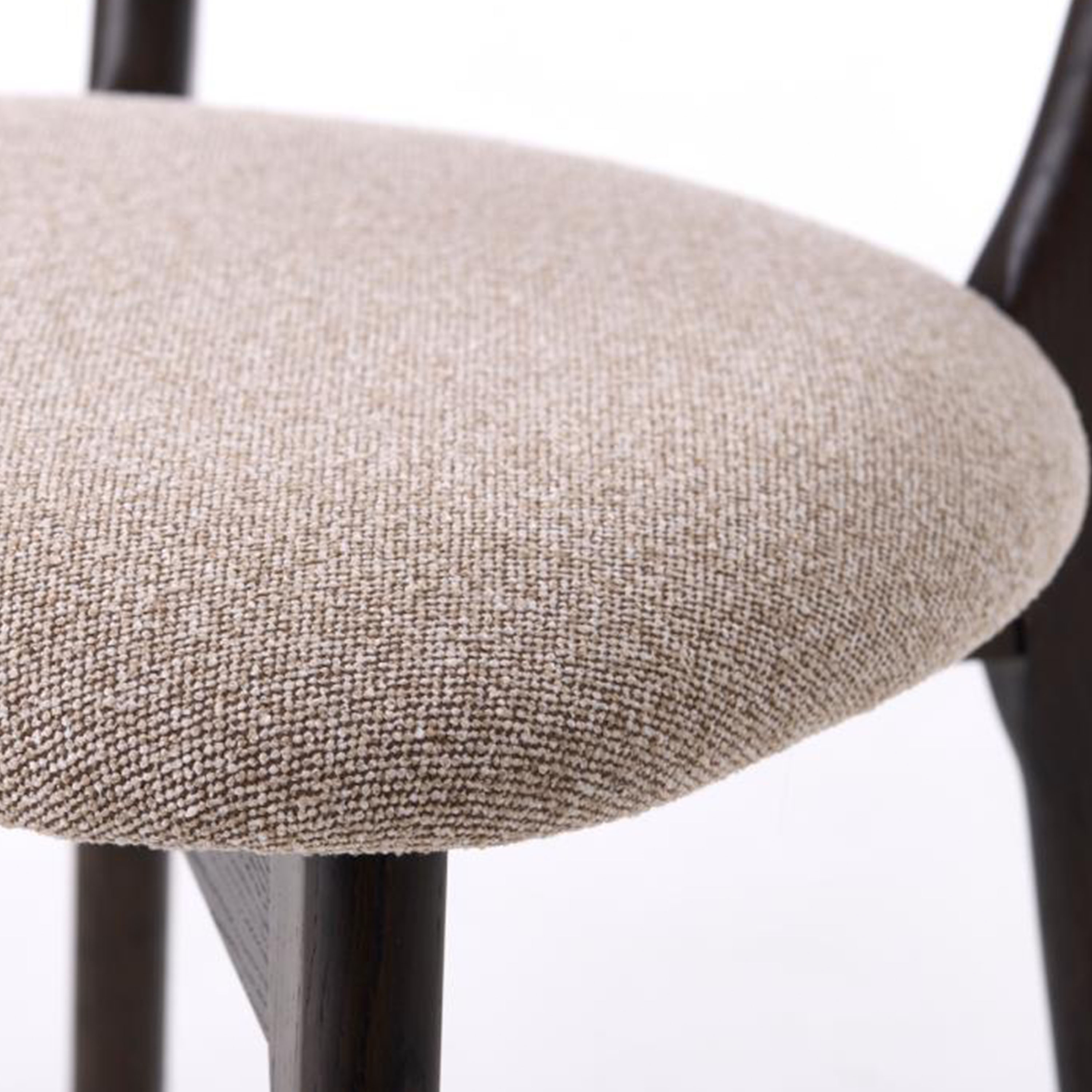 Nordic Home Frances Esszimmerstuhl Dunkel Espresso/Sand