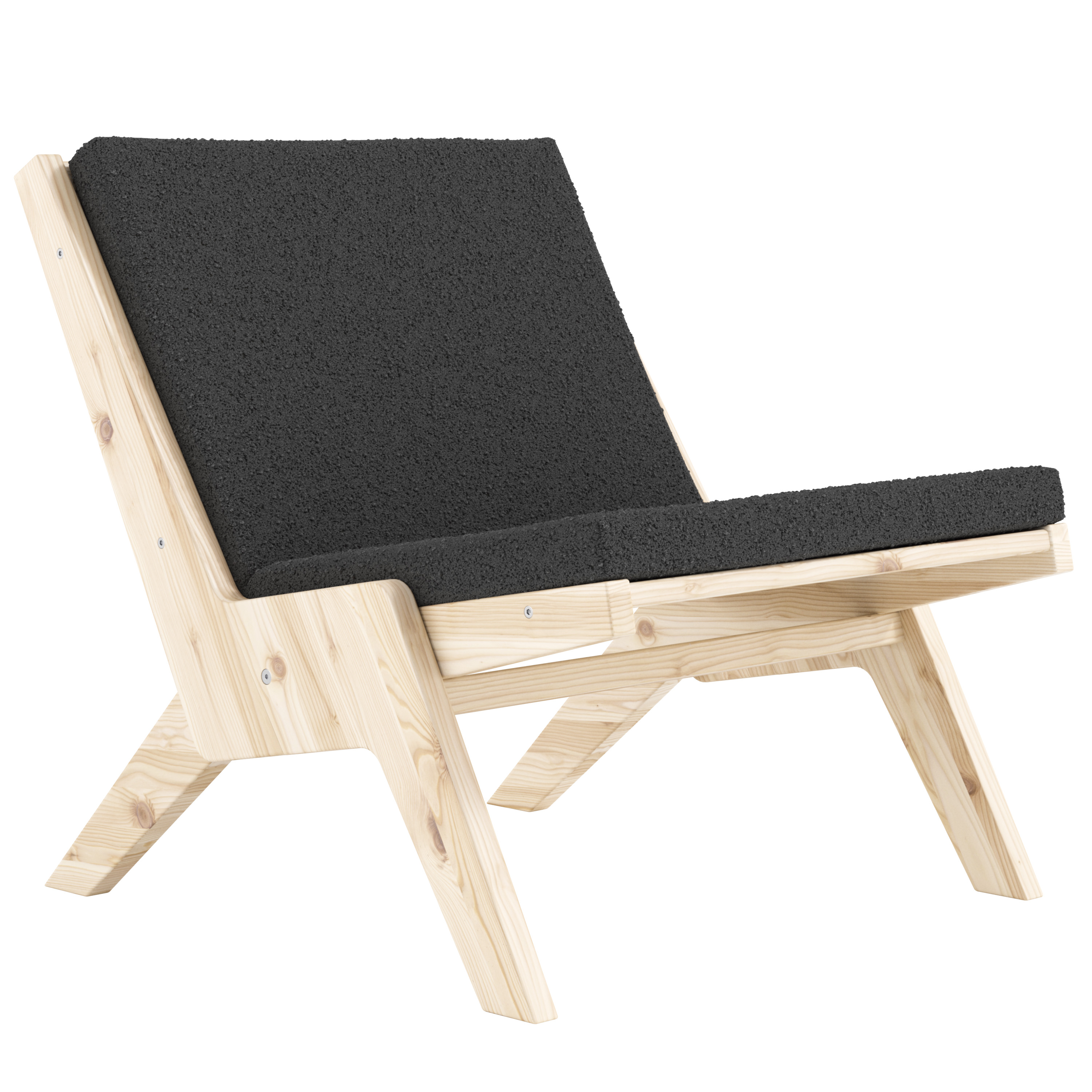 Karup Design Sway Loungestol Natur/Midnight Grey
