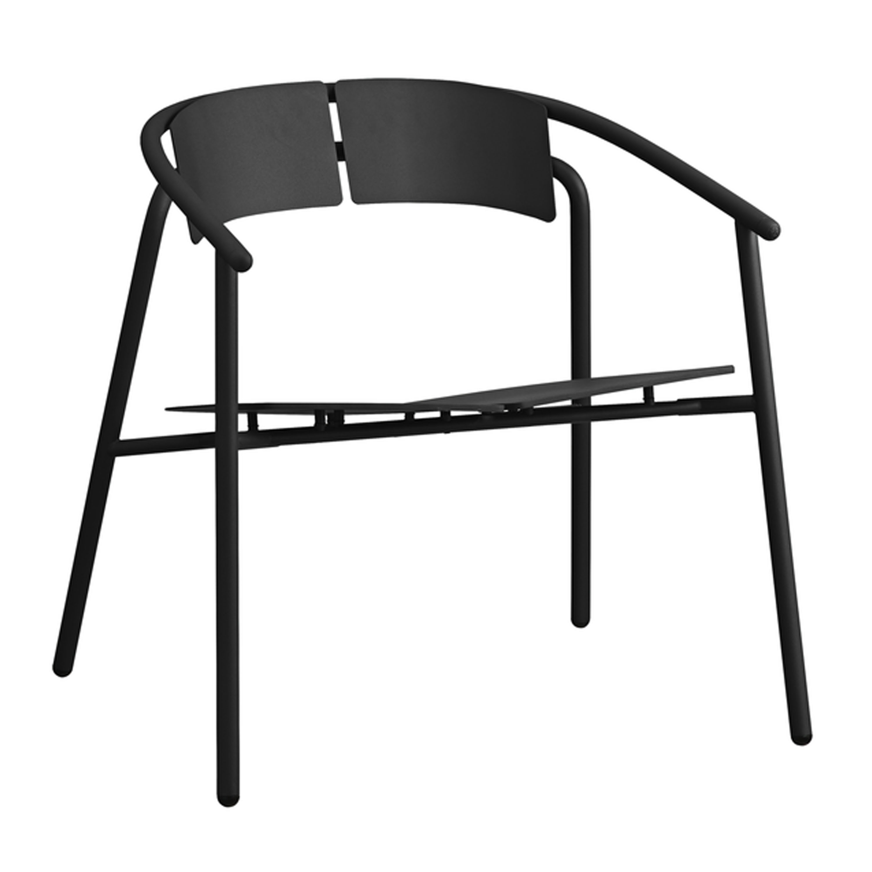 Novo Loungesessel Schwarz