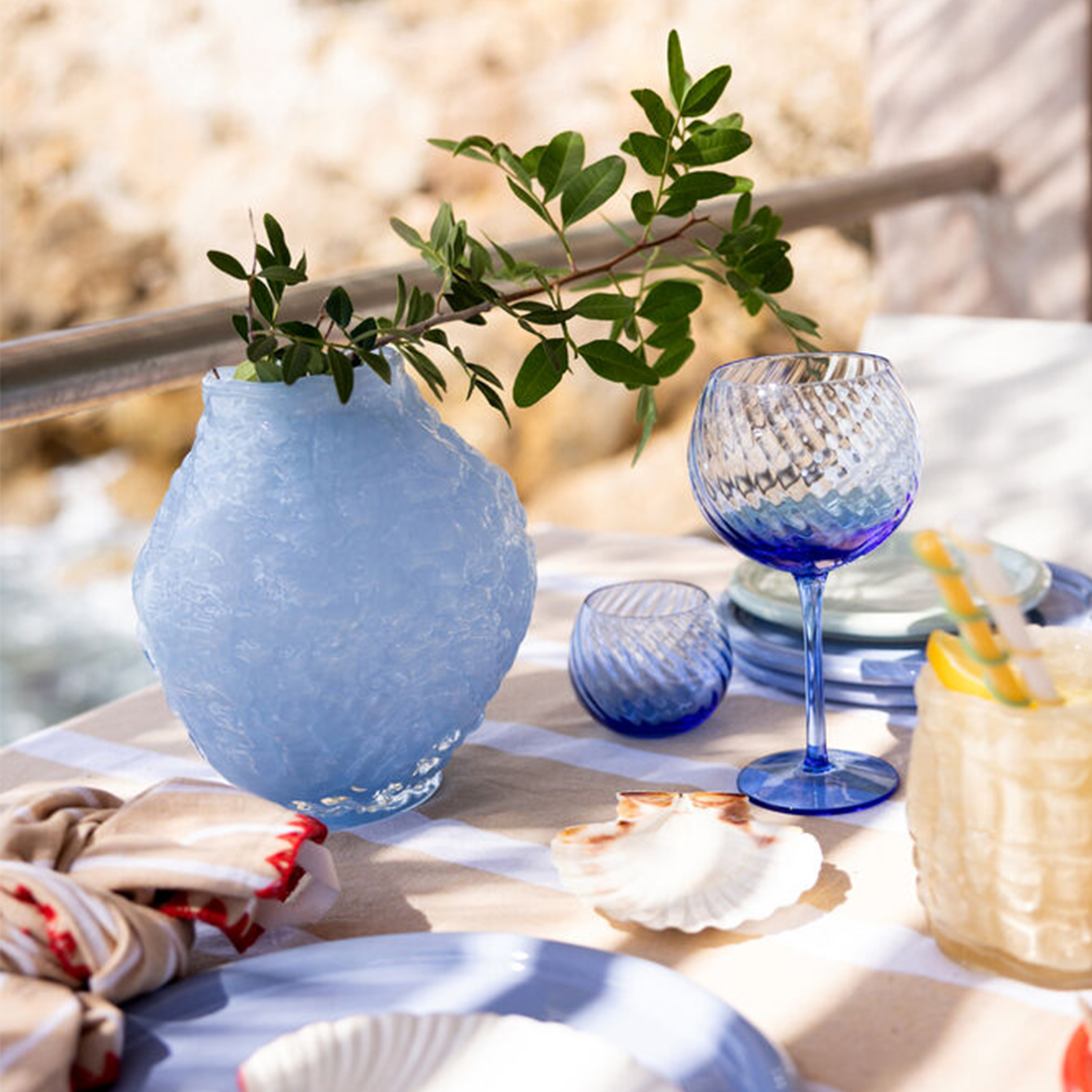 Byon Corallo Vas Ljusblå 20cm