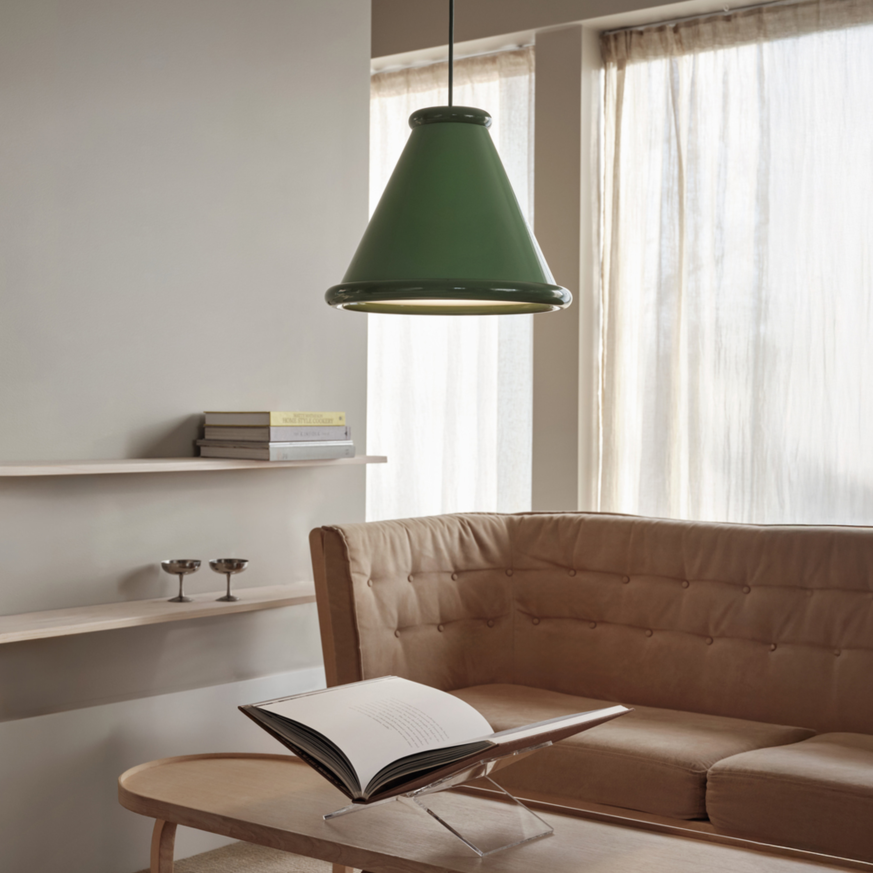 Belid Belle Kattovalaisin Pale Green/Reseda Green Ø36