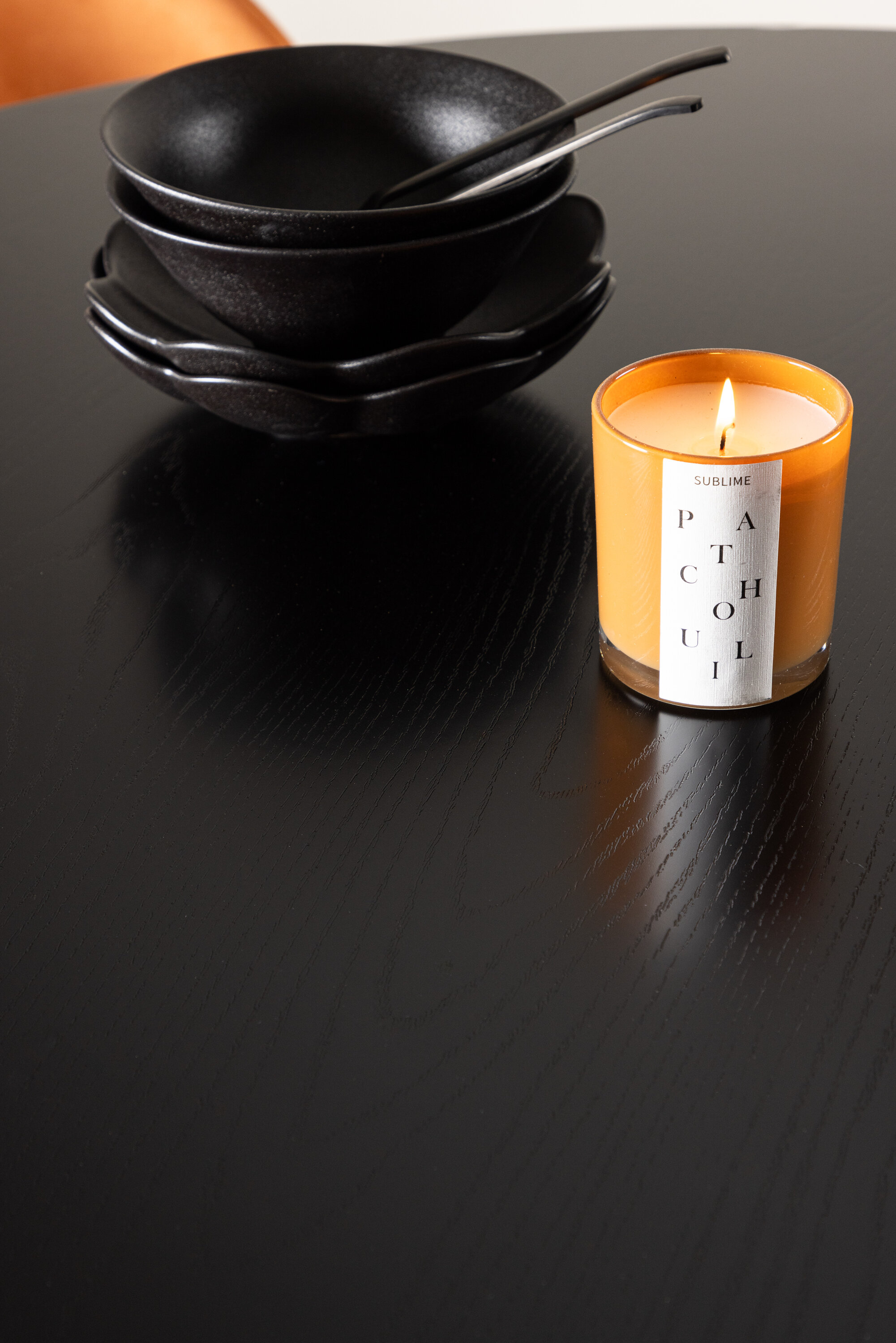 Venture Home Diana Matbord Svart Ø115