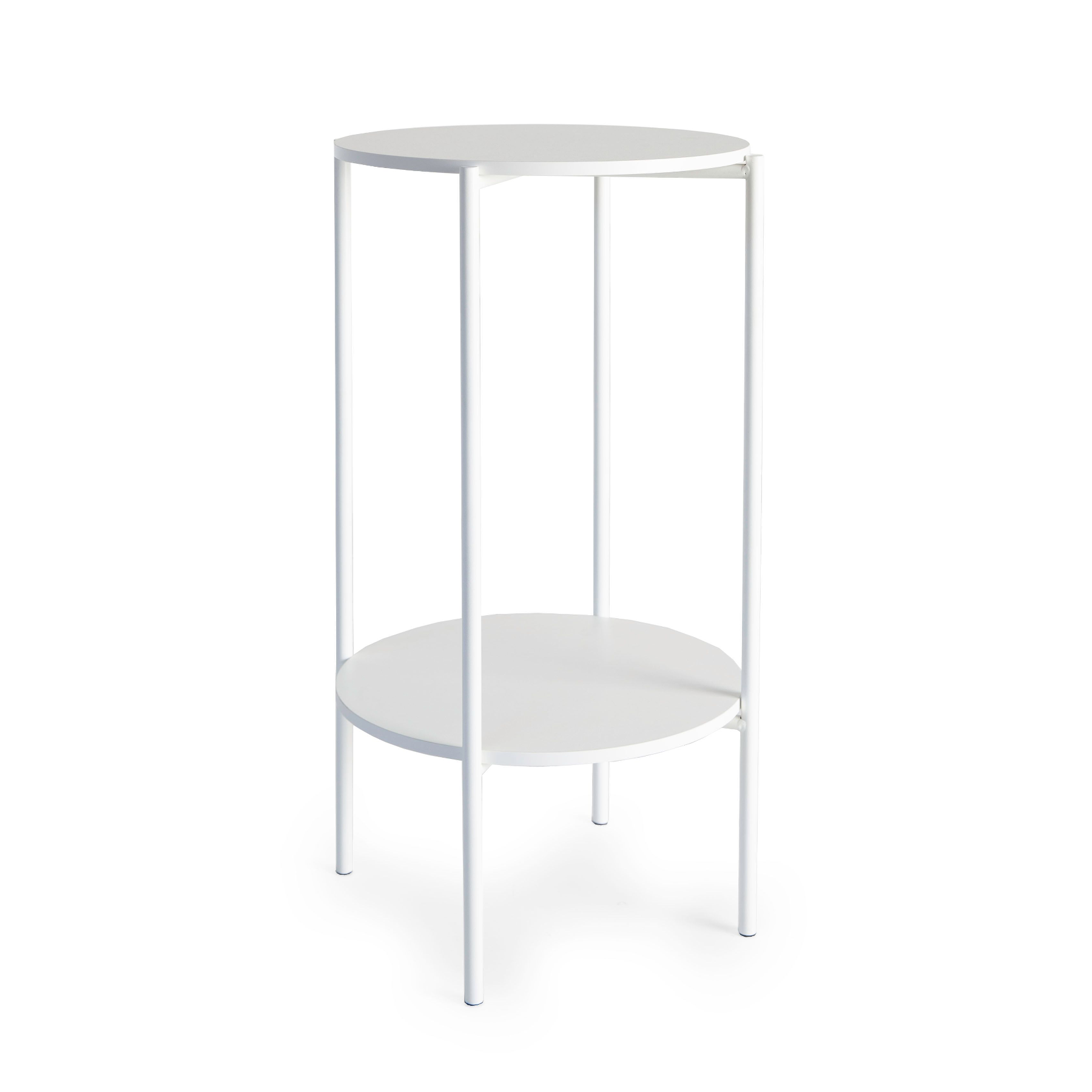 Nordic Home - Elma Sidobord Vit Ø42