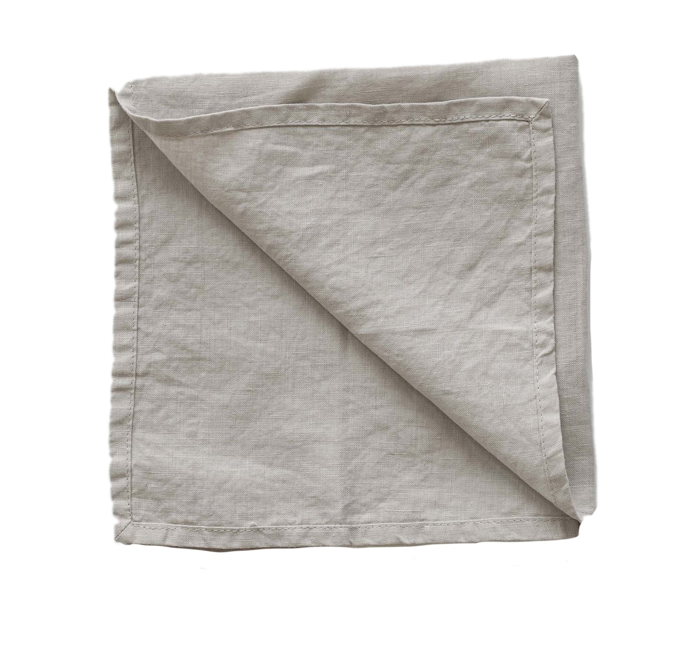 Servett Linne Warm Grey