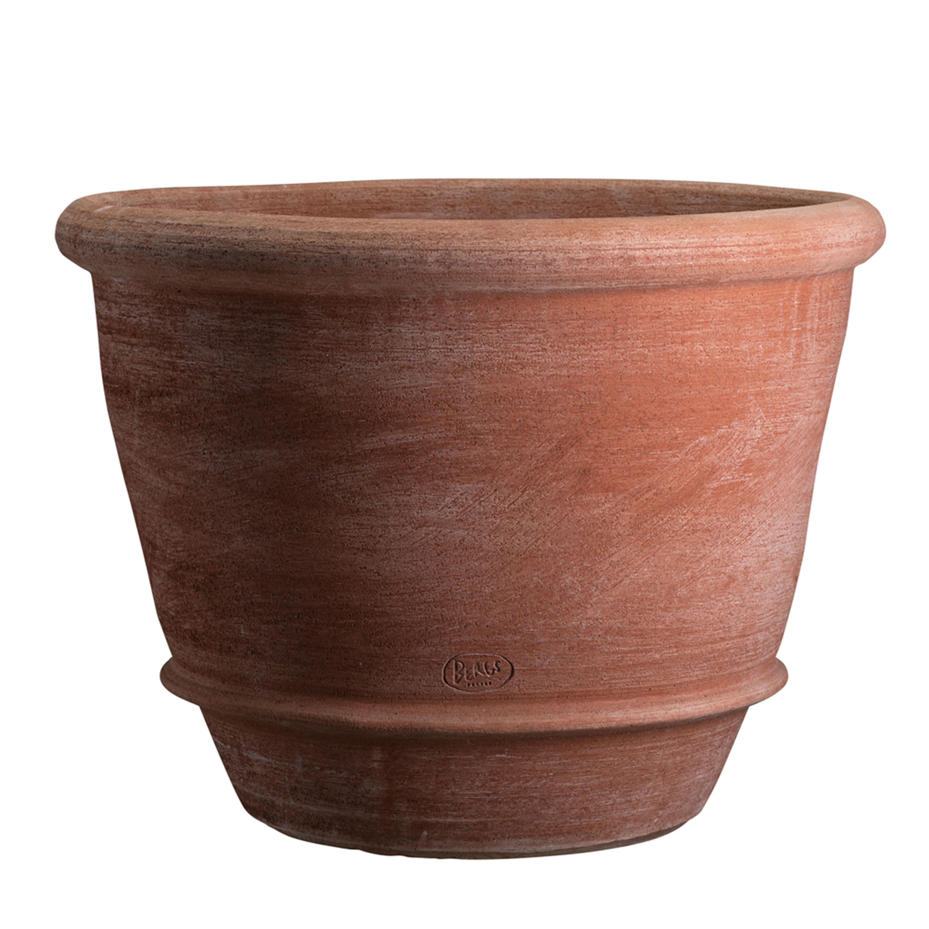 Bergs Potter - Campana Kruka Raw Rosa Terracotta Ø60 - Grå
