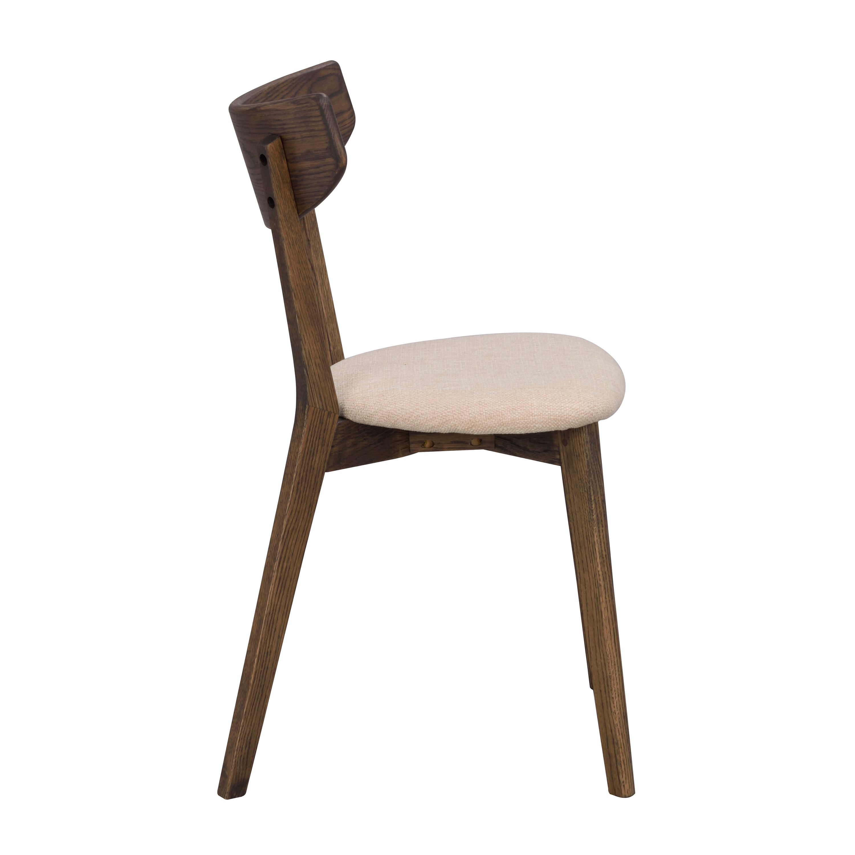Rowico Home Ami Matstol Brun Ek/Beige
