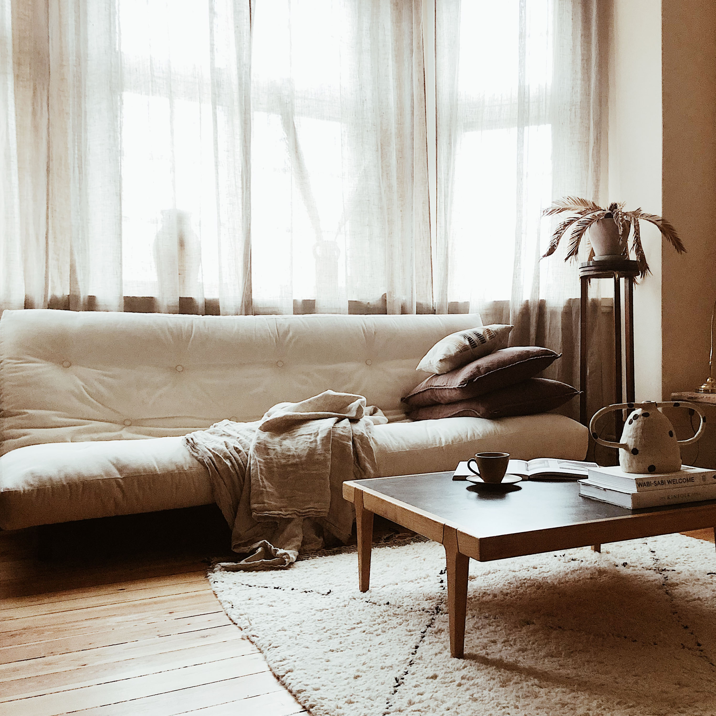 Karup Design Fresh Vuodesohva Luonnollinen/Mokka 200 cm