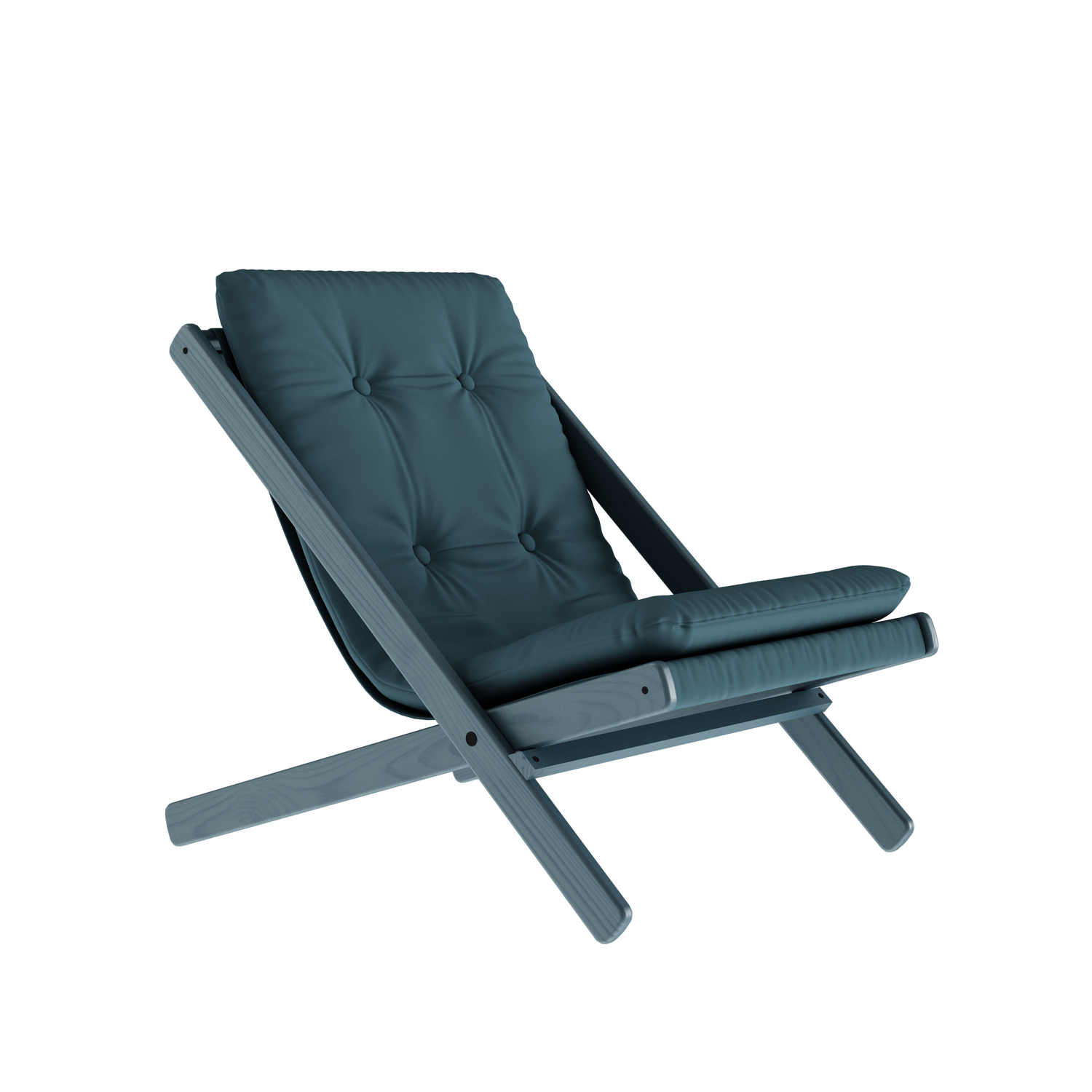 Karup Design - Boogie Loungestol Blå/Petrol Blue