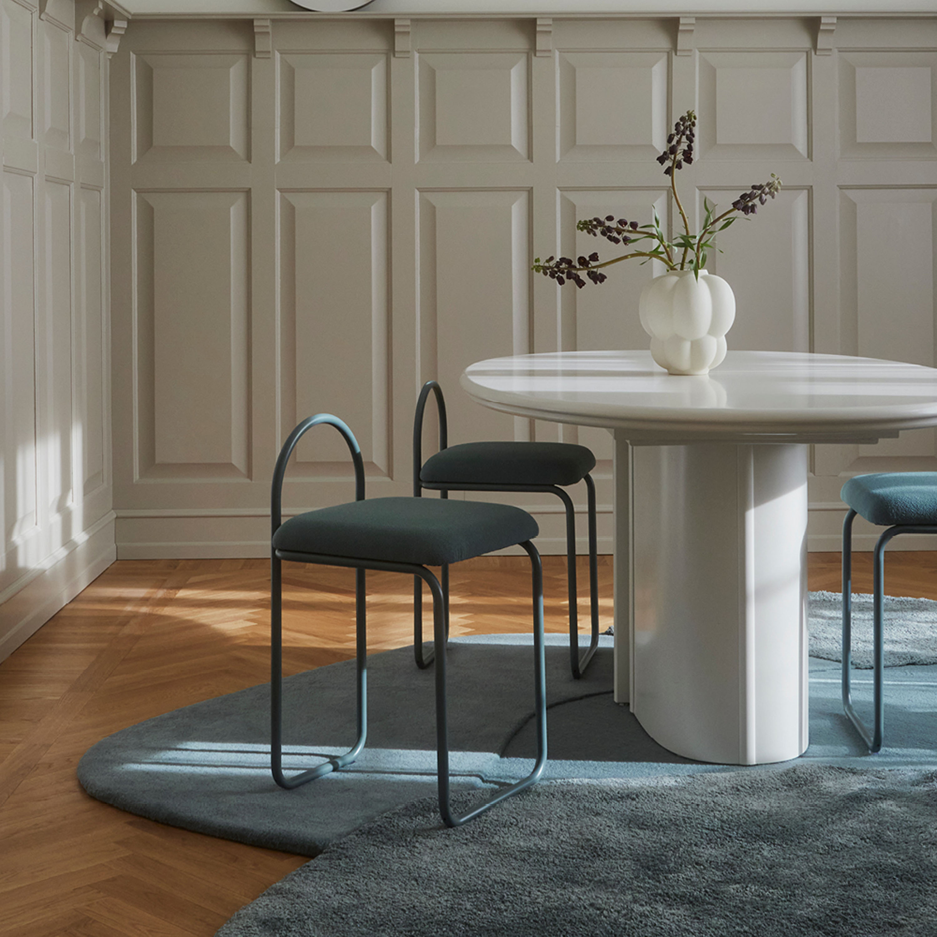 AYTM Mola Viskoosimatto Dusty Blue 288x209