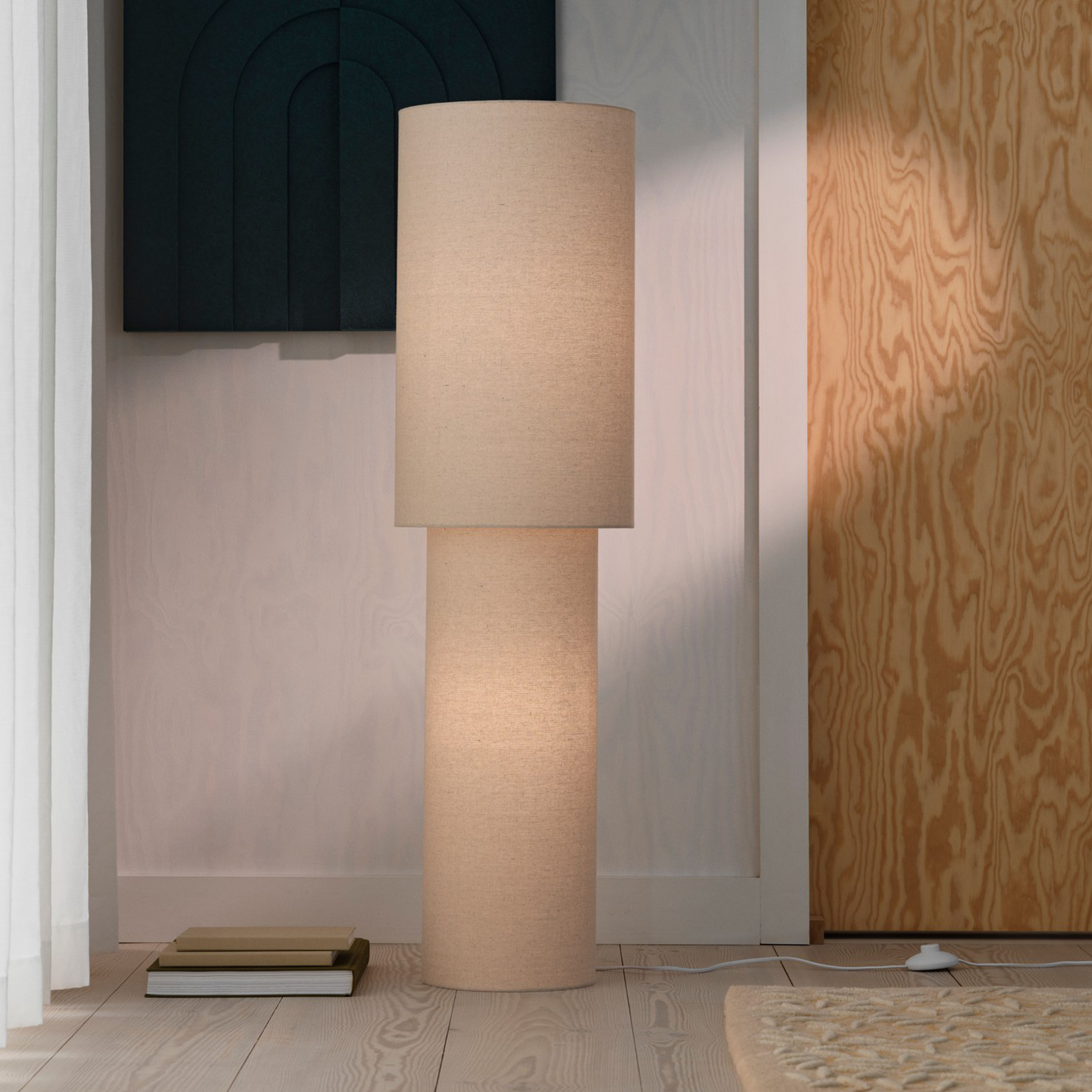 Nordlux Izara 110 Golvlampa Beige