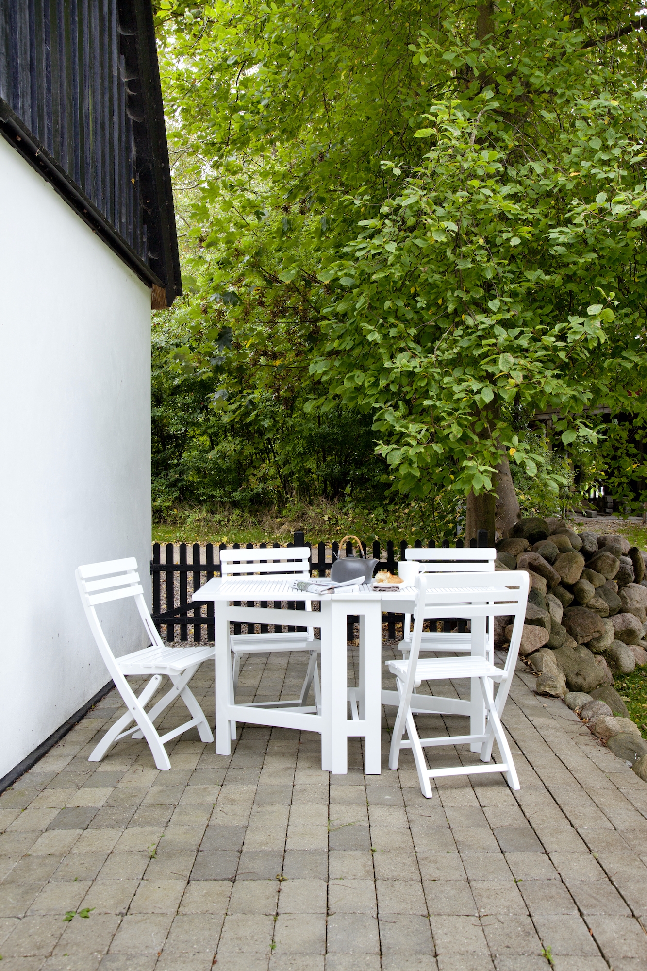 Cinas Butterfly Balkongbord White 130cm