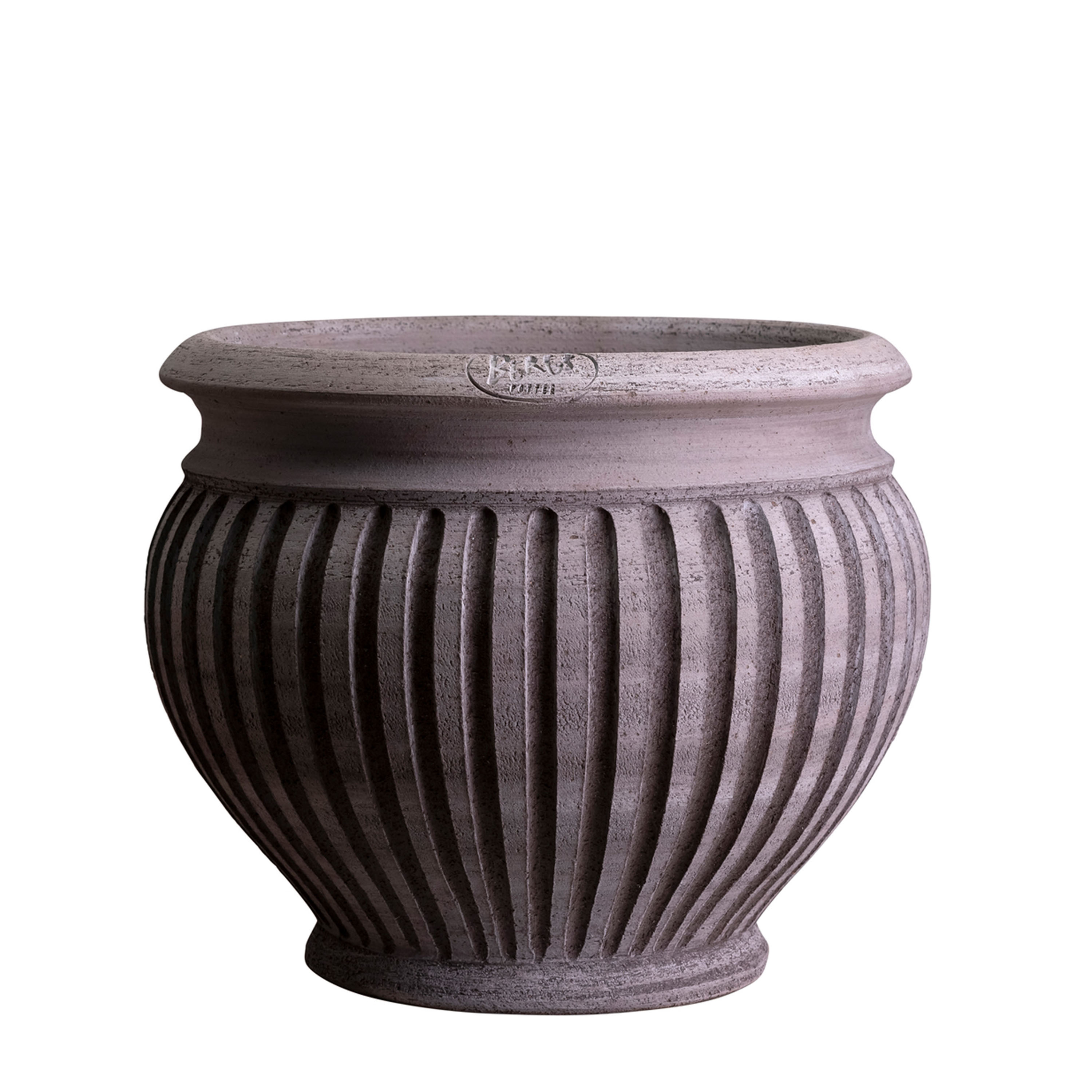 Piccolina Kruka Raw Grey Terracotta Ø35
