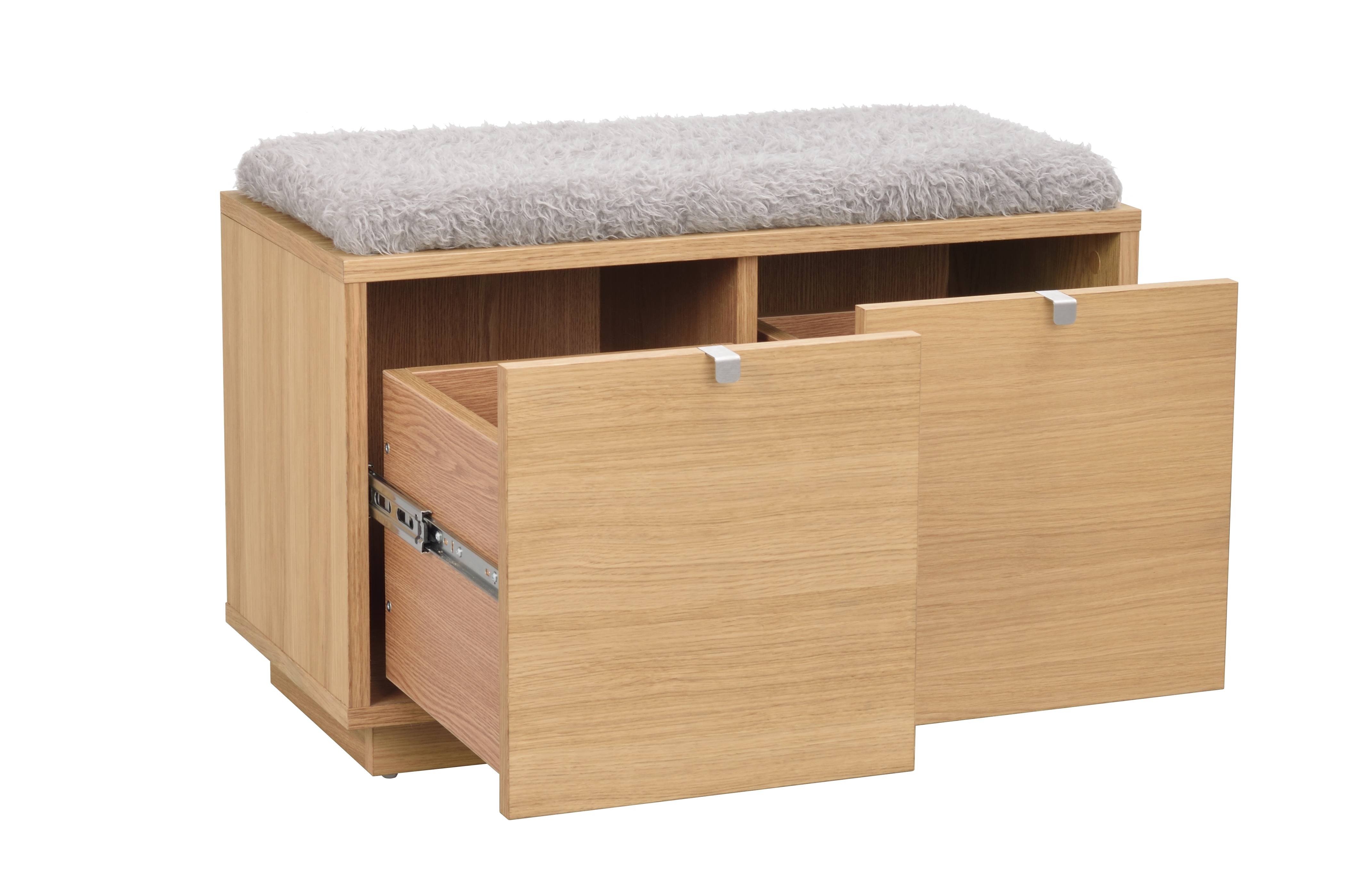 Rowico Home Confetti Bänk 2 Ek/Ljusgrå