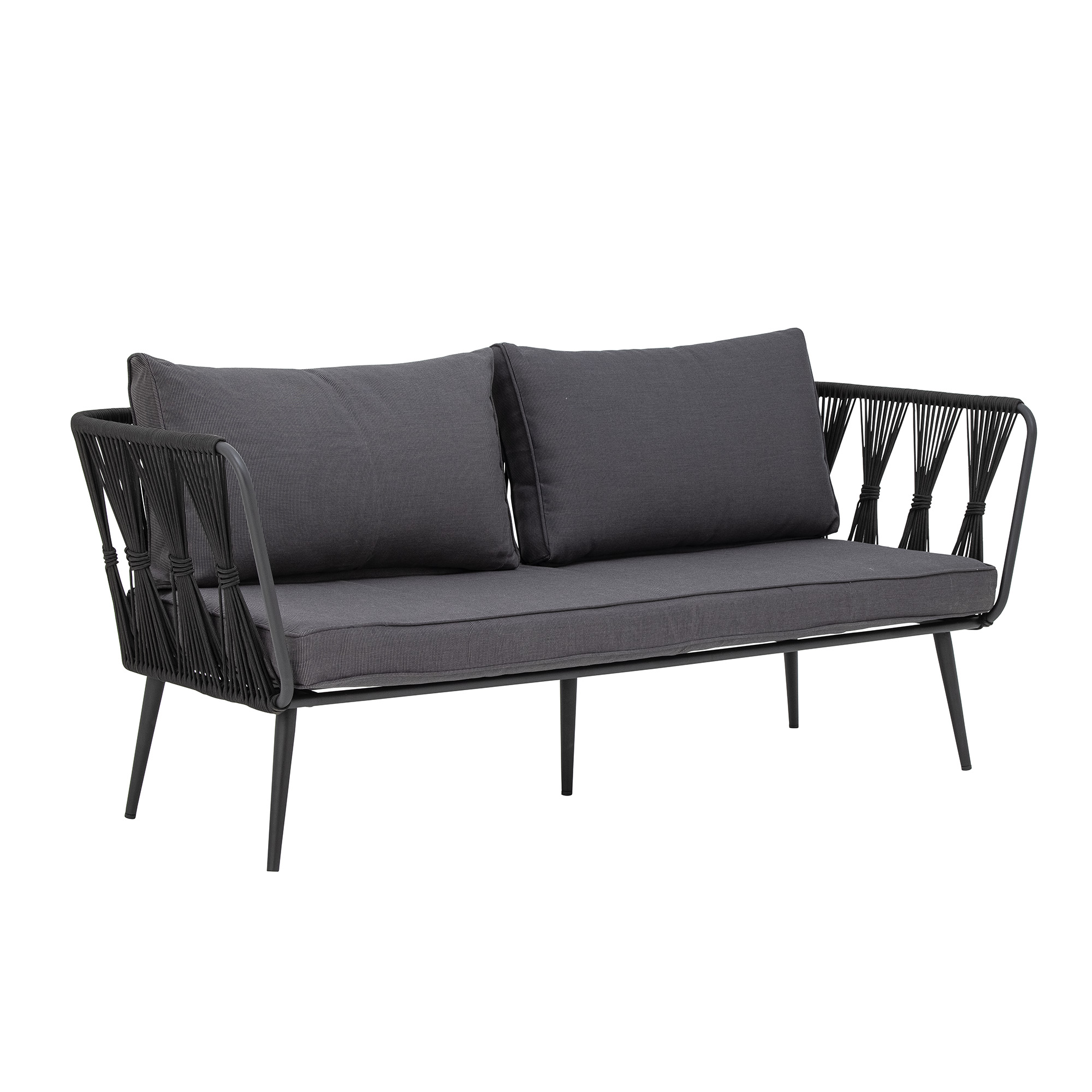 Bloomingville Pavone Loungesoffa Svart 174cm