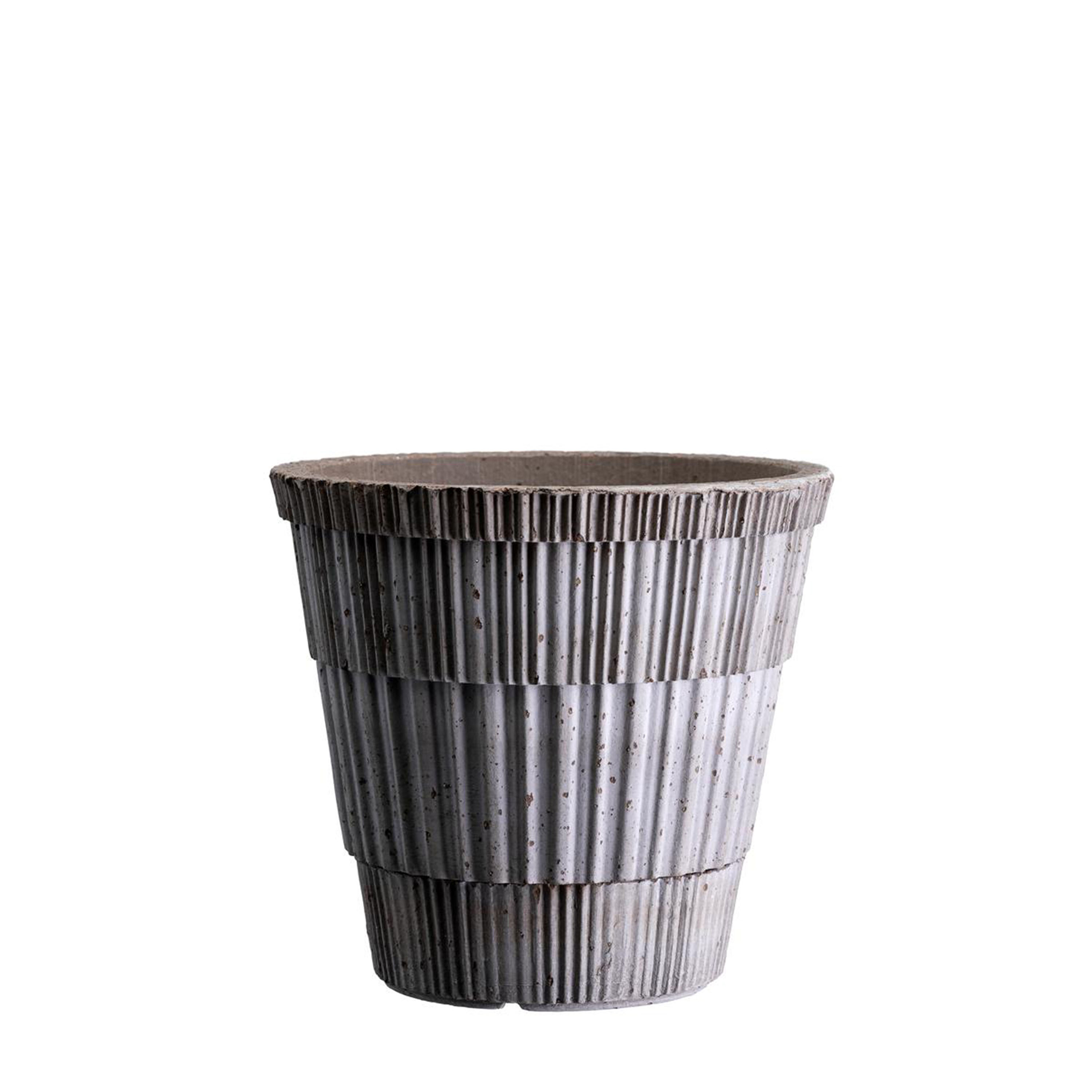 Bergs Potter Atlas Kruka Raw Grey Terracotta Ø16