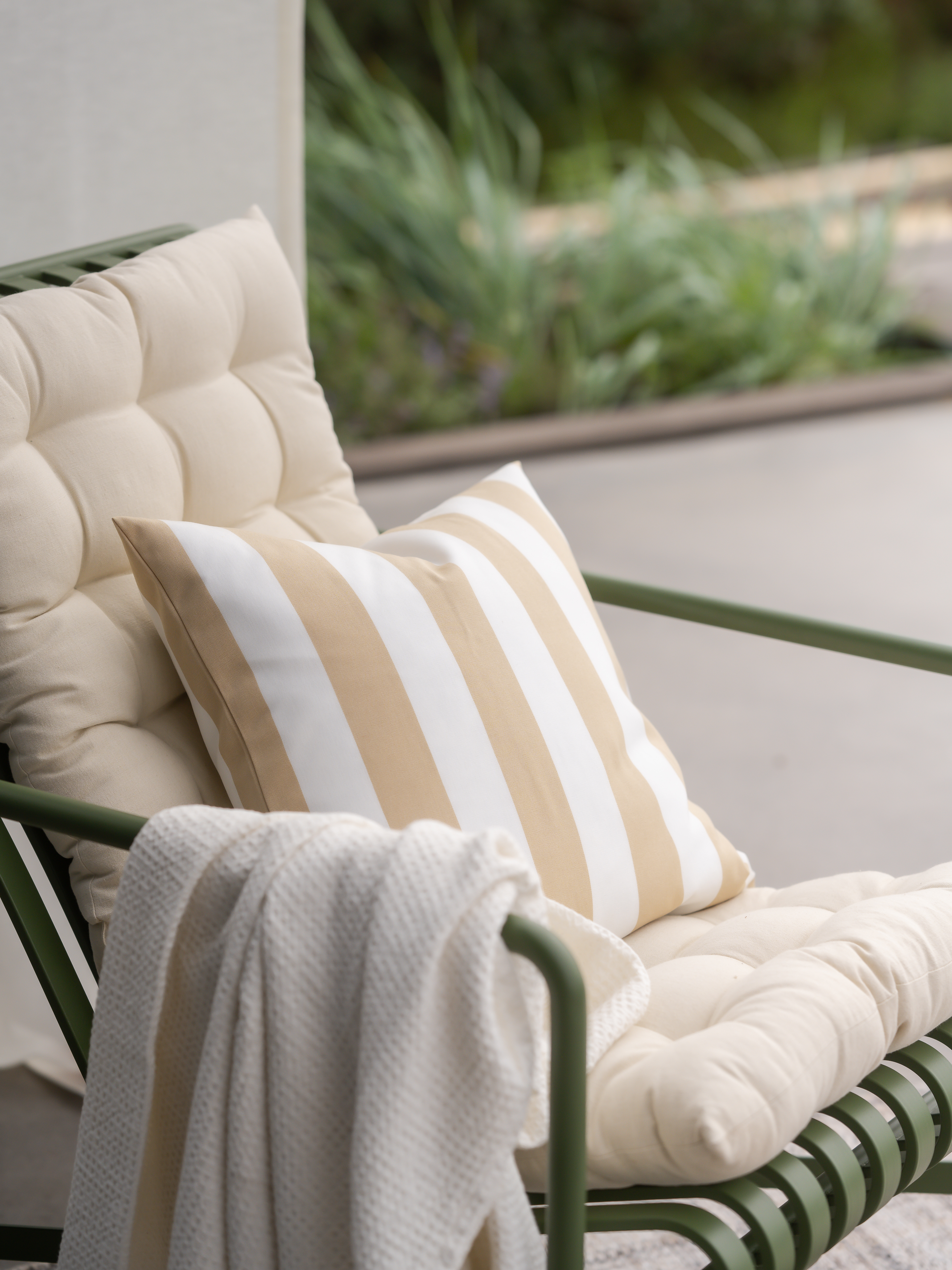 Svanefors Dis Outdoor Kissenbezug Beige 50x50