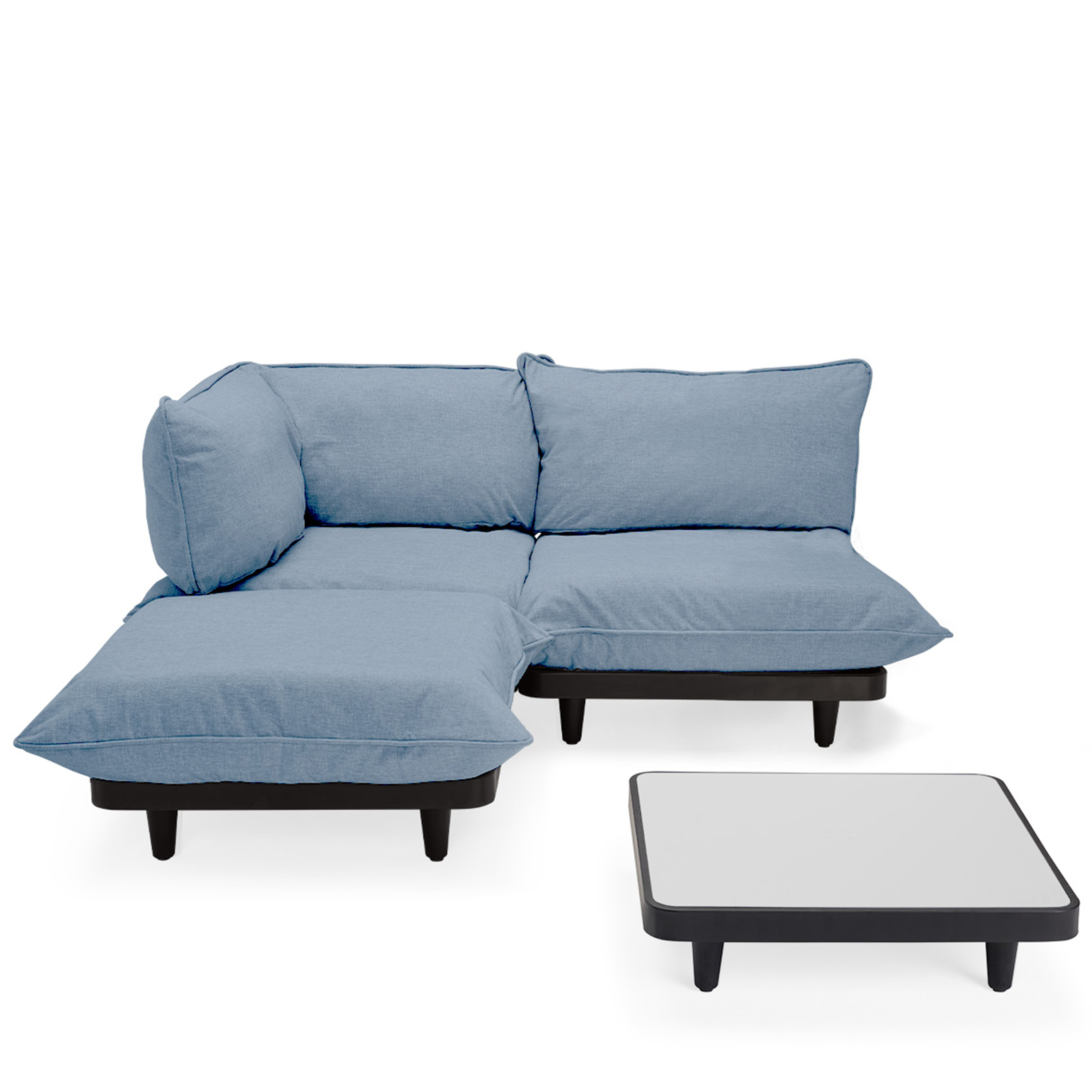 Paletti Loungegrupp Medium inkl Bord Storm Blue