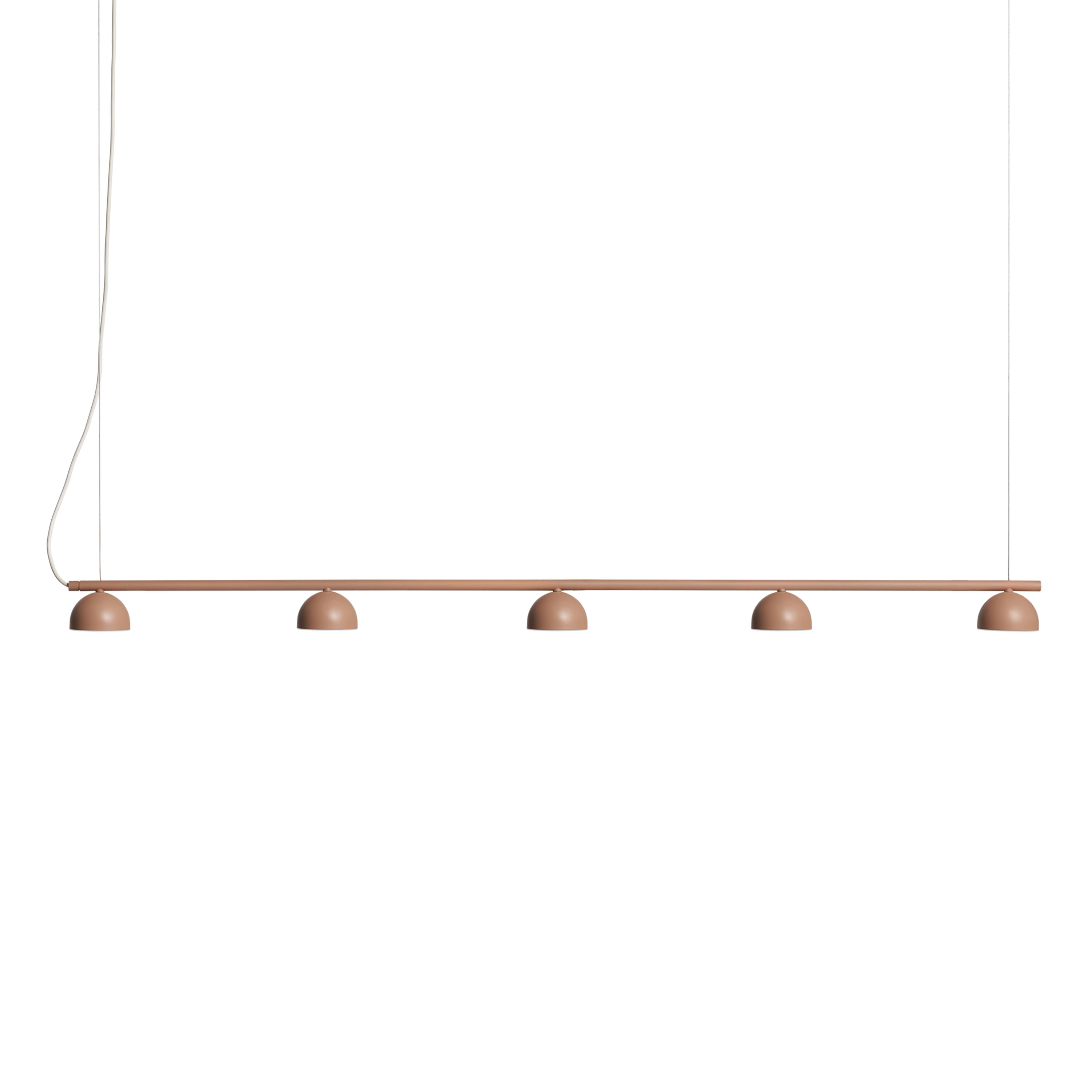 Blush Rail 5 Taklampa Warm Beige